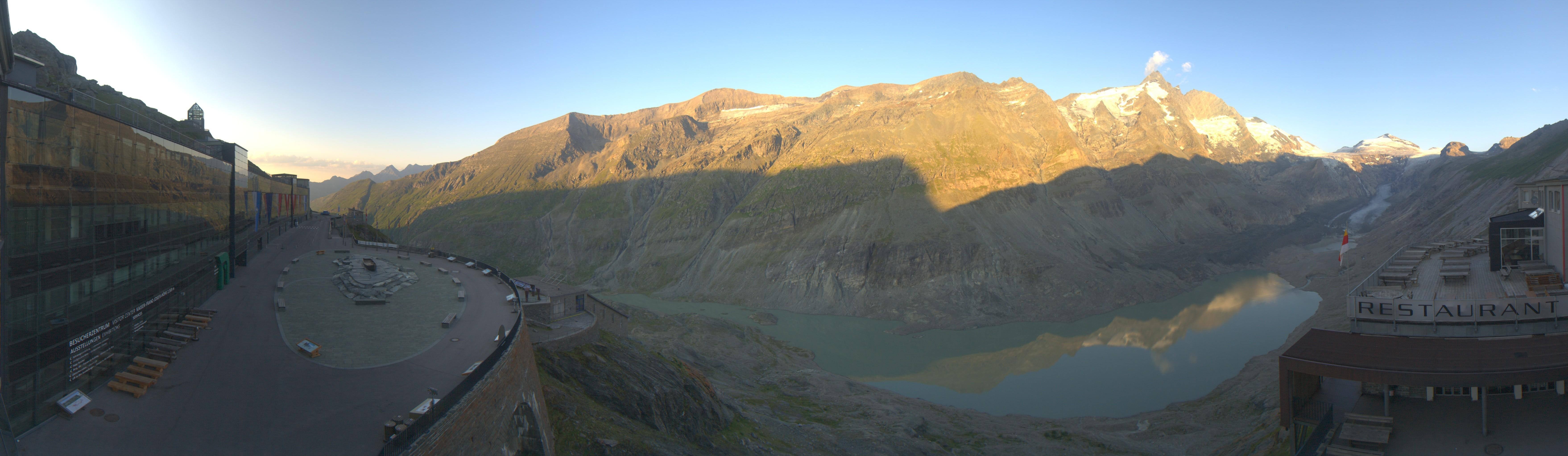 Archiv Foto Webcam Großglockner: Gletscherrestaurant Freiwandeck