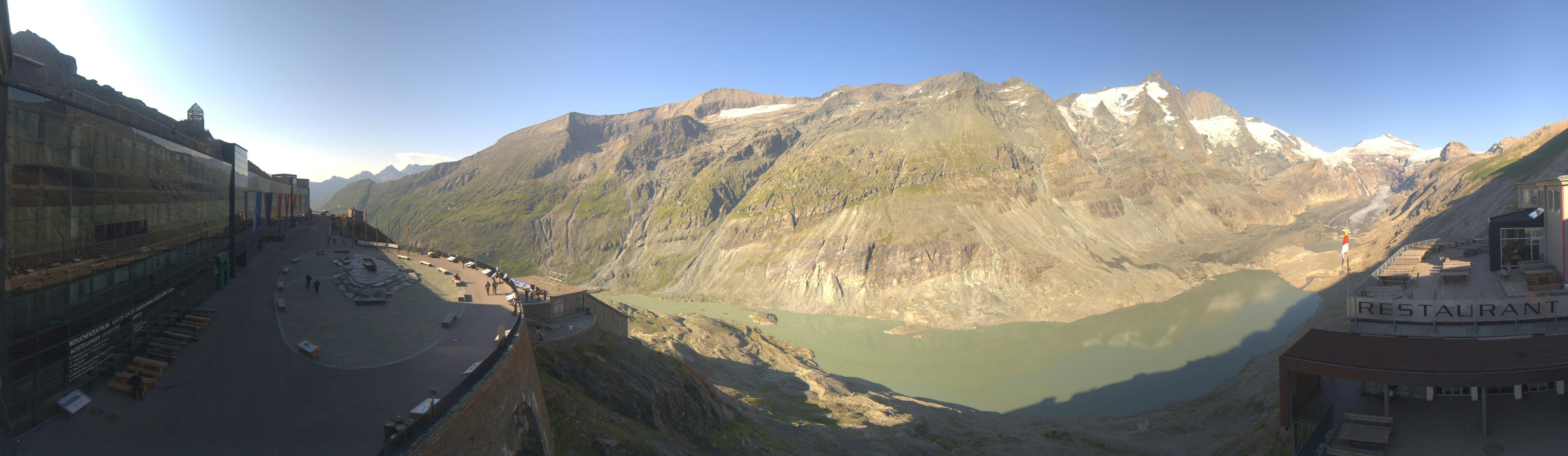 Archiv Foto Webcam Großglockner: Gletscherrestaurant Freiwandeck