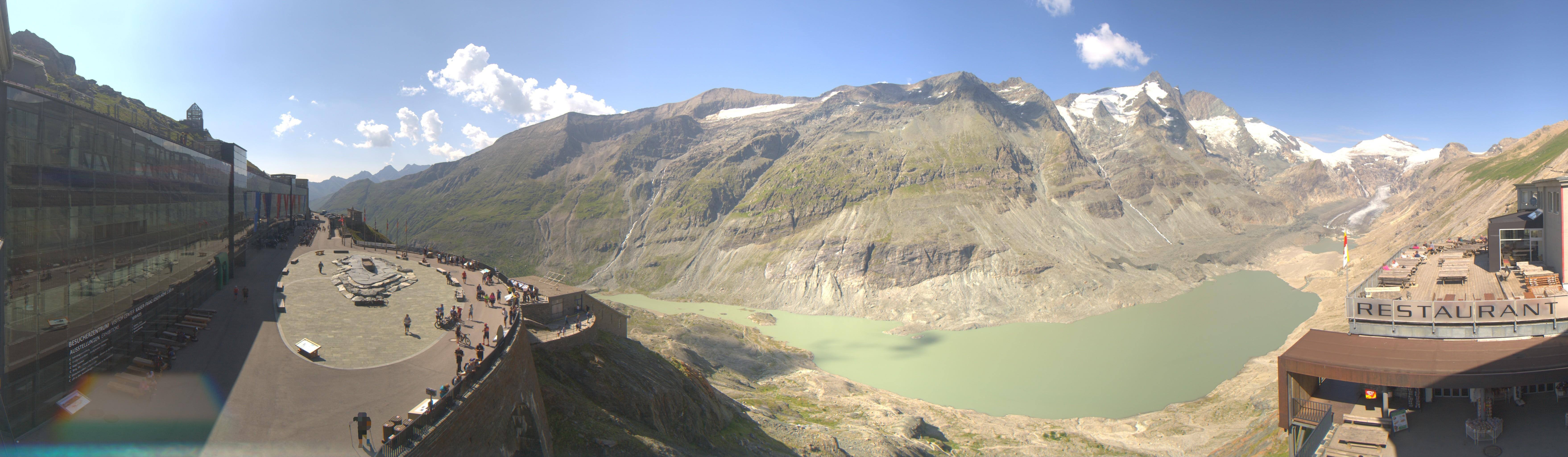 Archiv Foto Webcam Großglockner: Gletscherrestaurant Freiwandeck