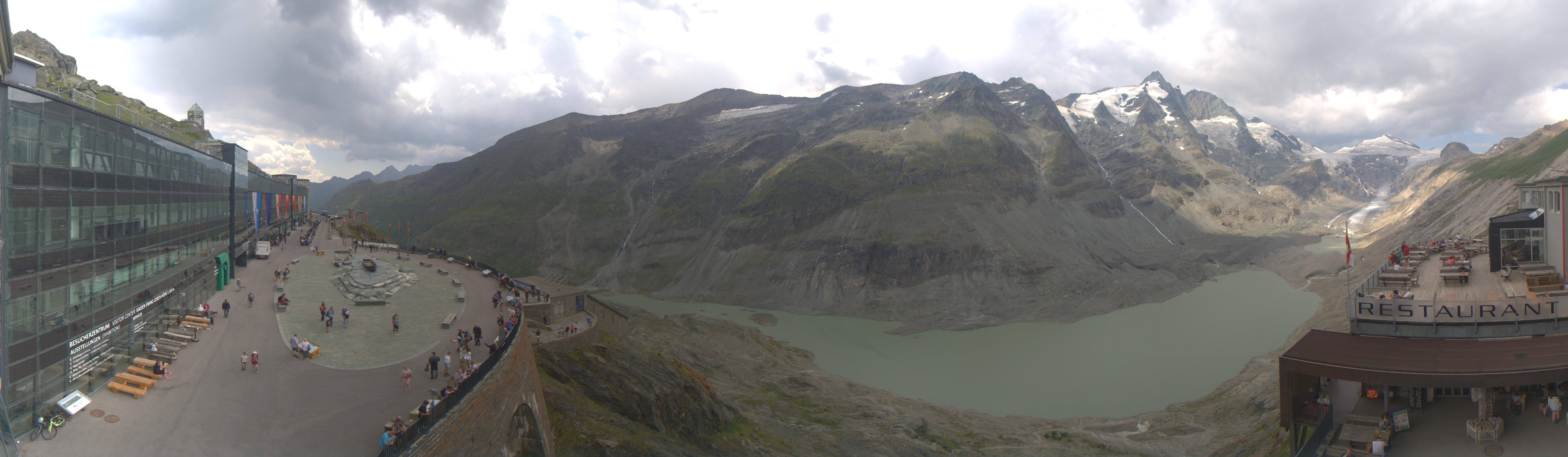 Archiv Foto Webcam Großglockner: Gletscherrestaurant Freiwandeck