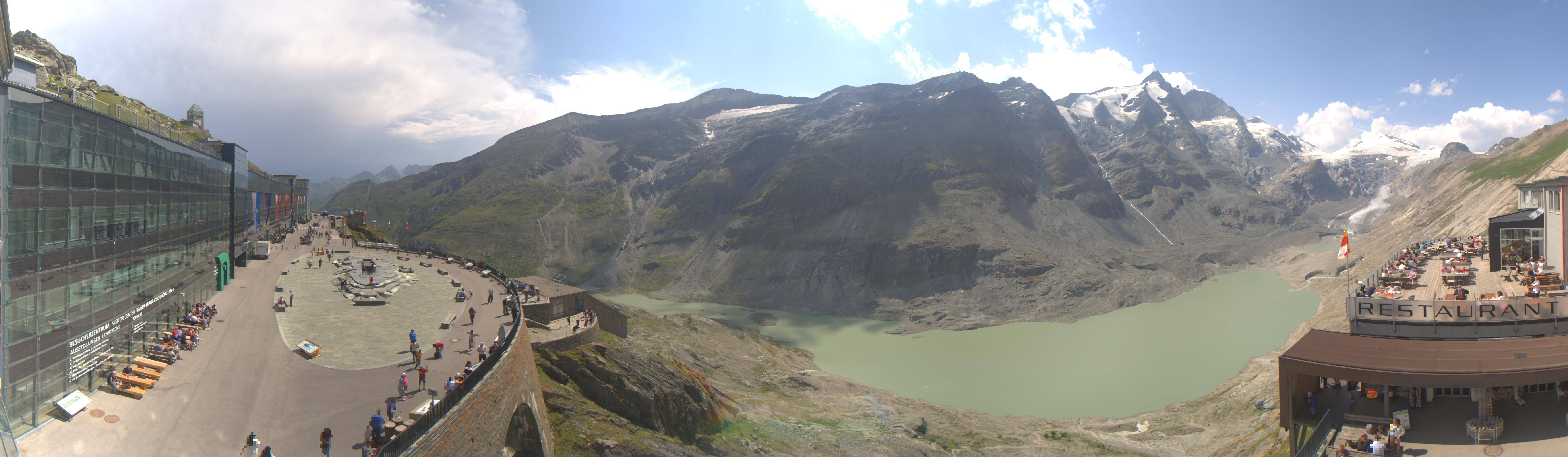 Archiv Foto Webcam Großglockner: Gletscherrestaurant Freiwandeck