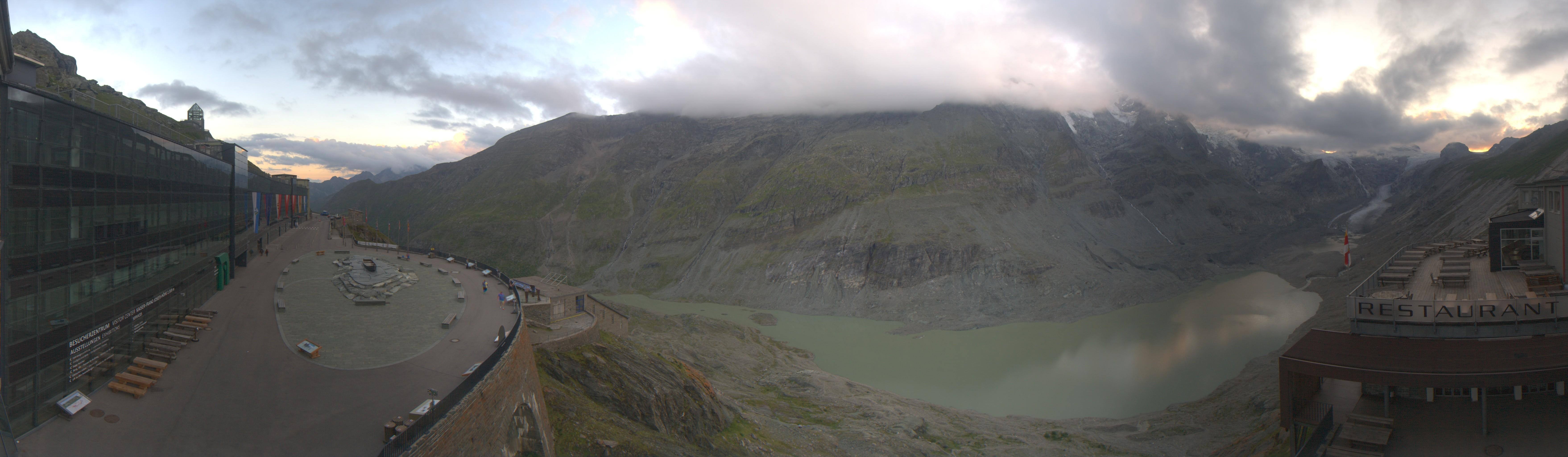 Archiv Foto Webcam Großglockner: Gletscherrestaurant Freiwandeck