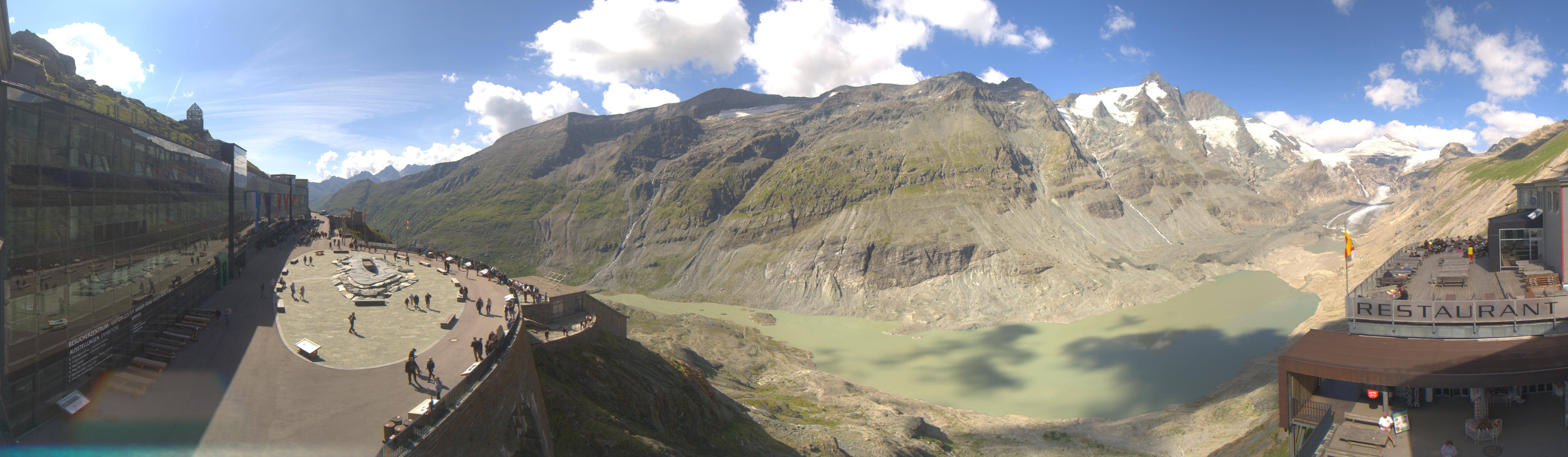 Archiv Foto Webcam Großglockner: Gletscherrestaurant Freiwandeck