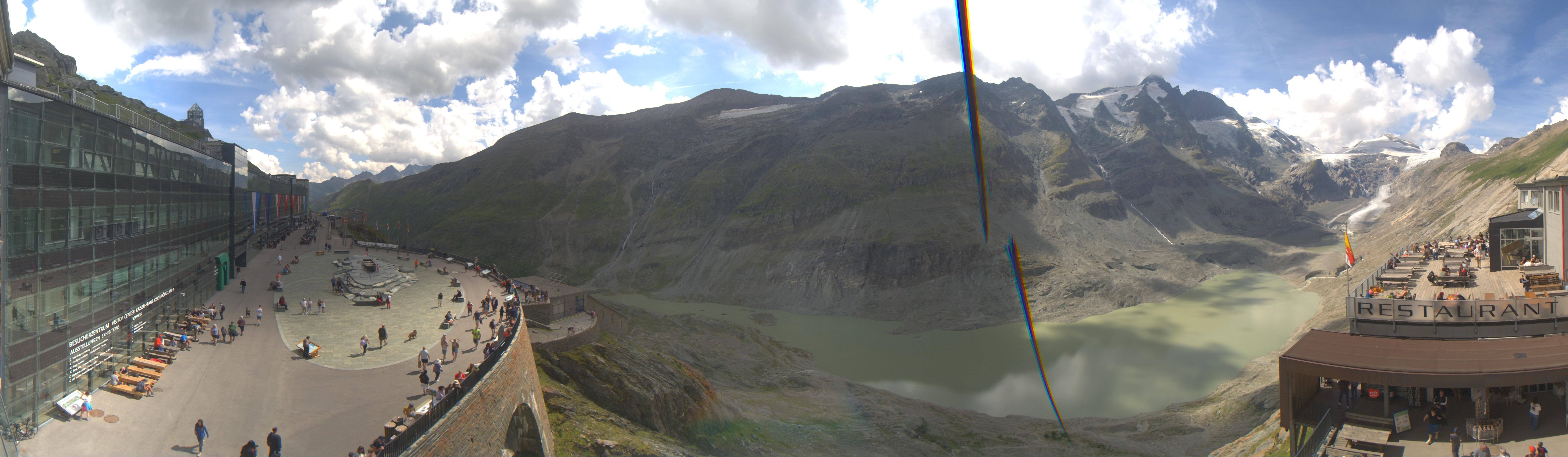 Archiv Foto Webcam Großglockner: Gletscherrestaurant Freiwandeck