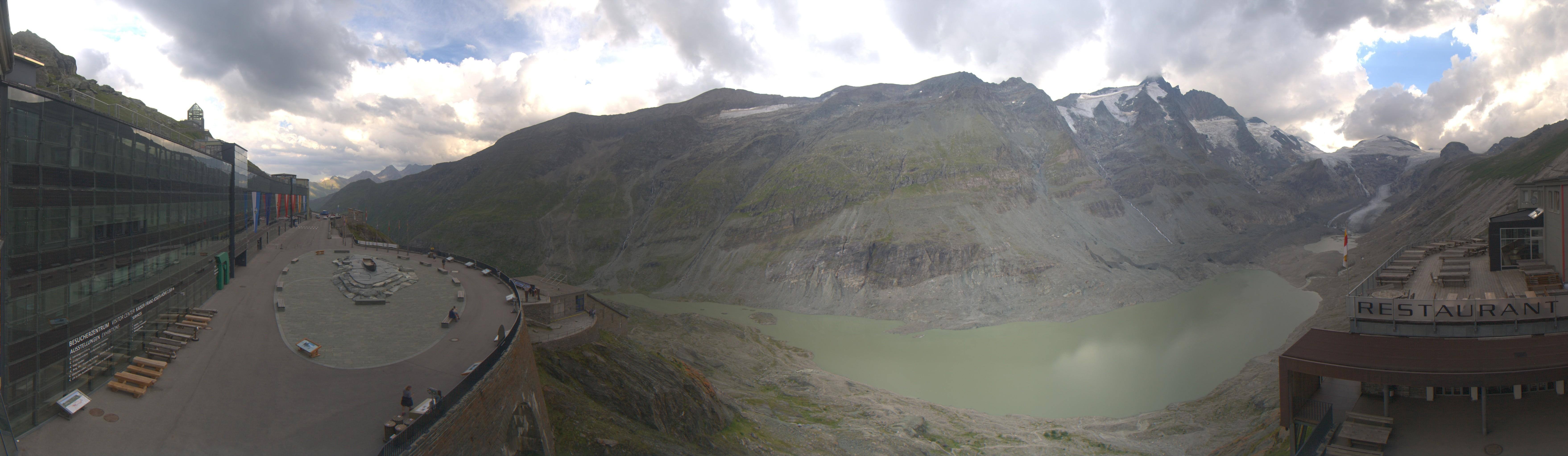 Archiv Foto Webcam Großglockner: Gletscherrestaurant Freiwandeck