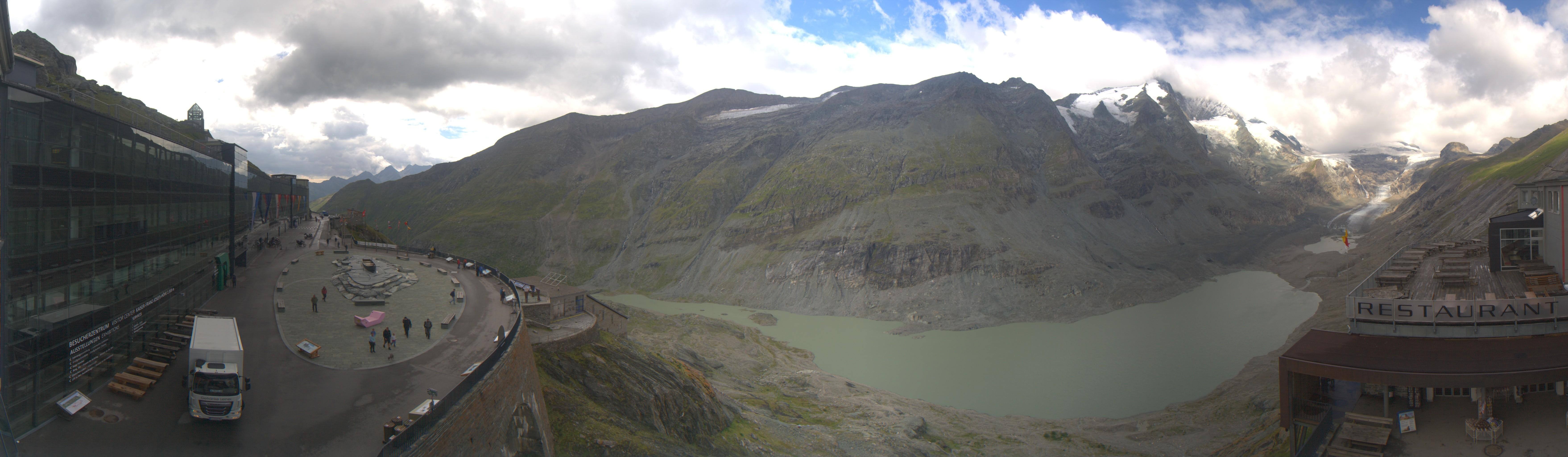 Archiv Foto Webcam Großglockner: Gletscherrestaurant Freiwandeck