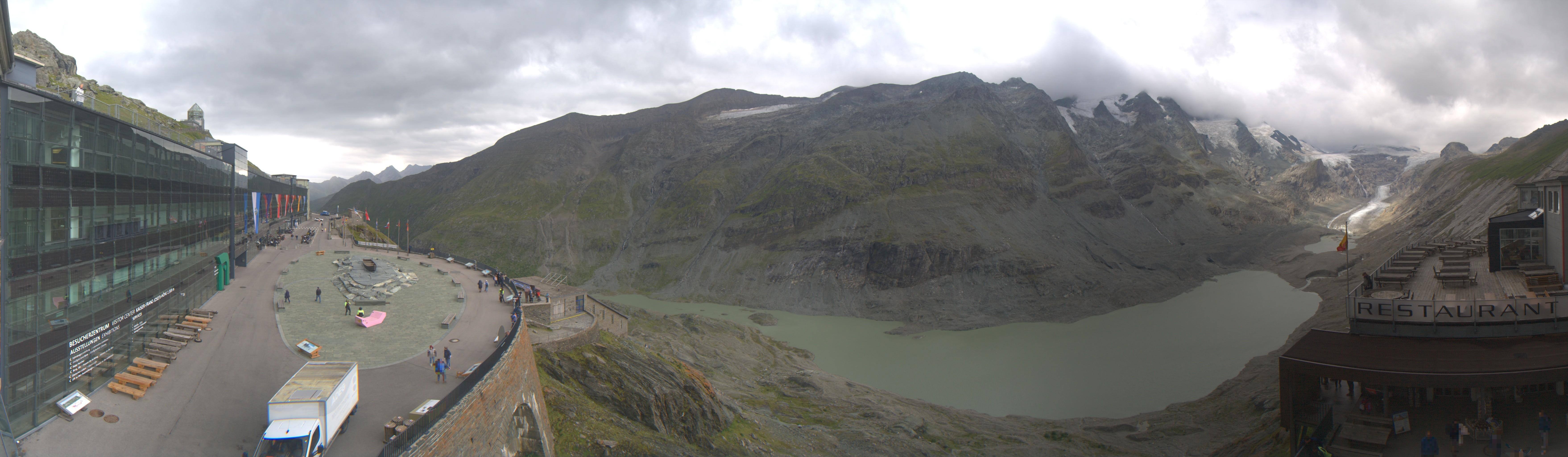 Archiv Foto Webcam Großglockner: Gletscherrestaurant Freiwandeck