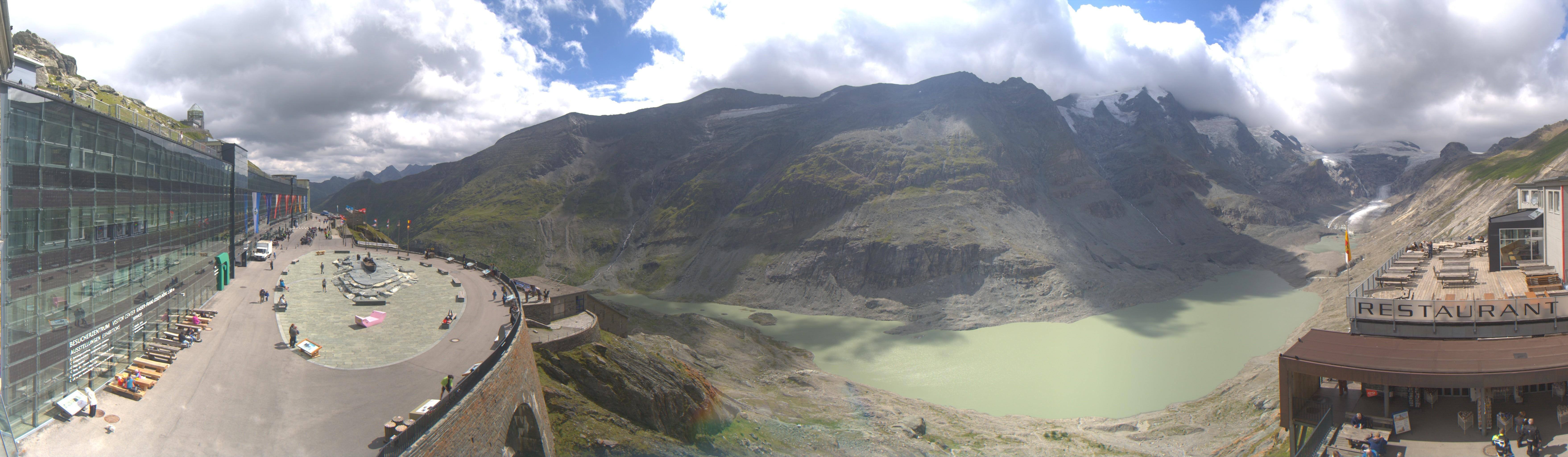 Archiv Foto Webcam Großglockner: Gletscherrestaurant Freiwandeck