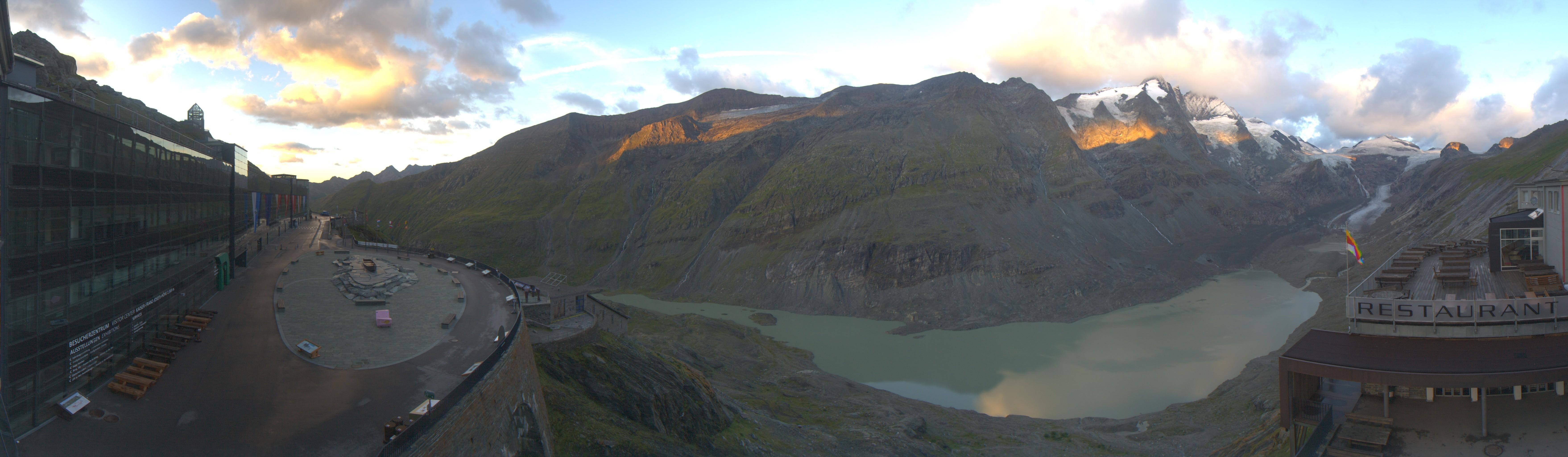 Archiv Foto Webcam Großglockner: Gletscherrestaurant Freiwandeck
