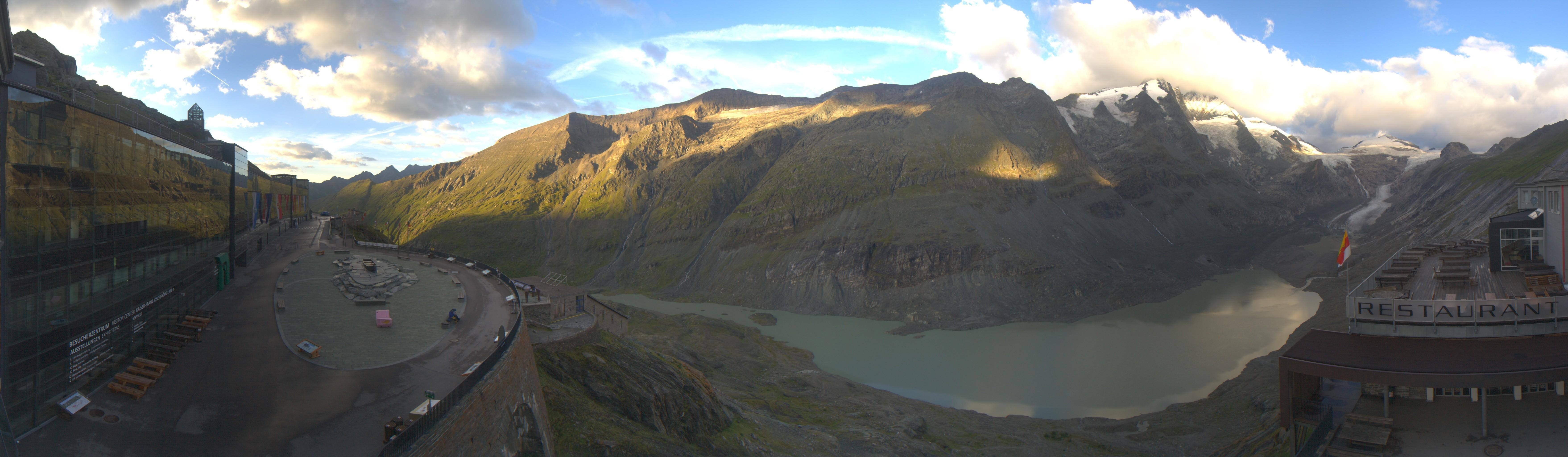 Archiv Foto Webcam Großglockner: Gletscherrestaurant Freiwandeck