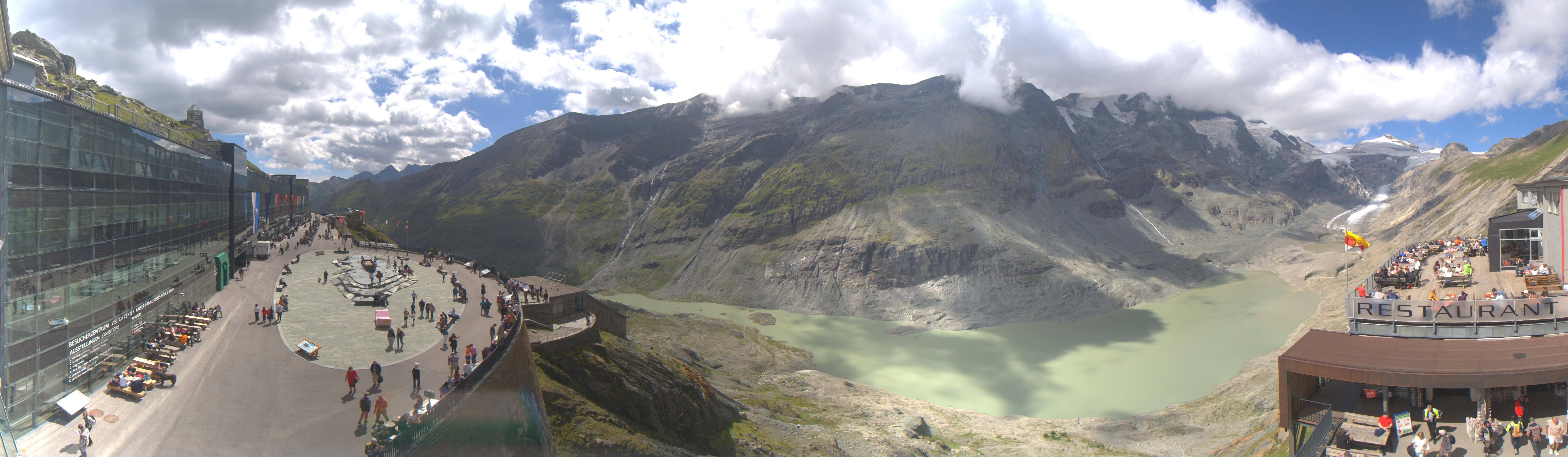 Archiv Foto Webcam Großglockner: Gletscherrestaurant Freiwandeck