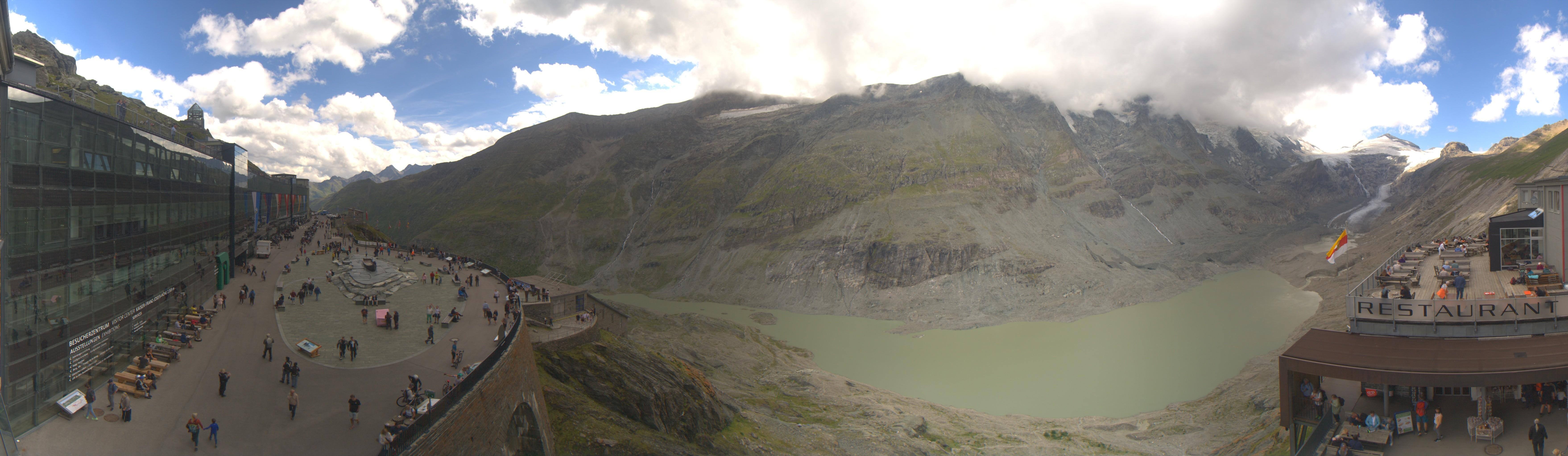 Archiv Foto Webcam Großglockner: Gletscherrestaurant Freiwandeck