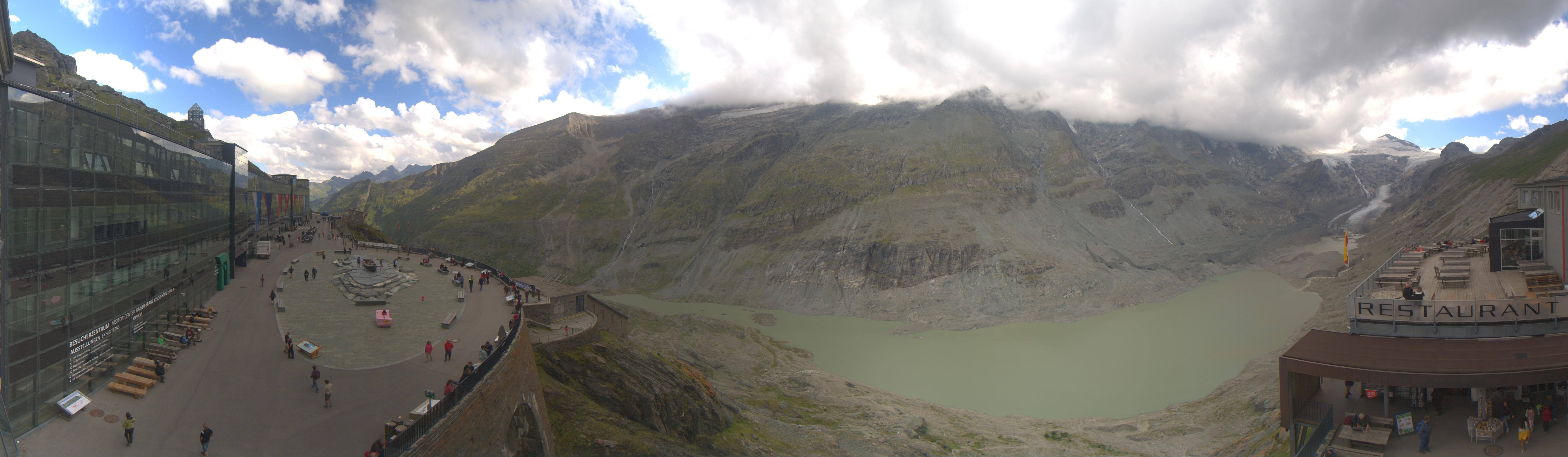 Archiv Foto Webcam Großglockner: Gletscherrestaurant Freiwandeck