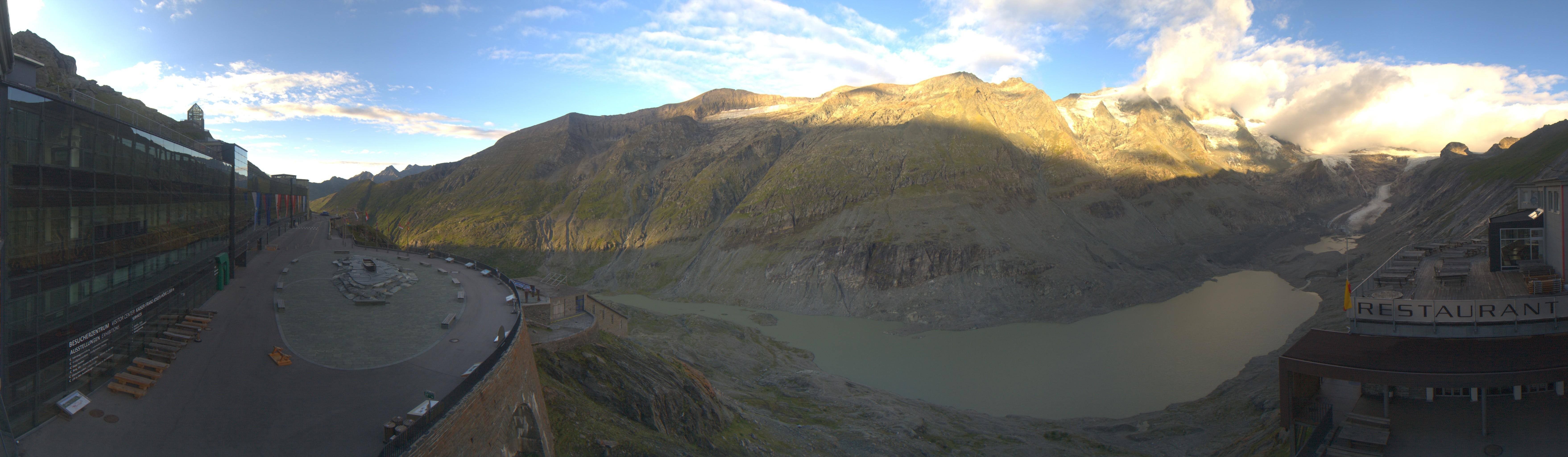 Archiv Foto Webcam Großglockner: Gletscherrestaurant Freiwandeck