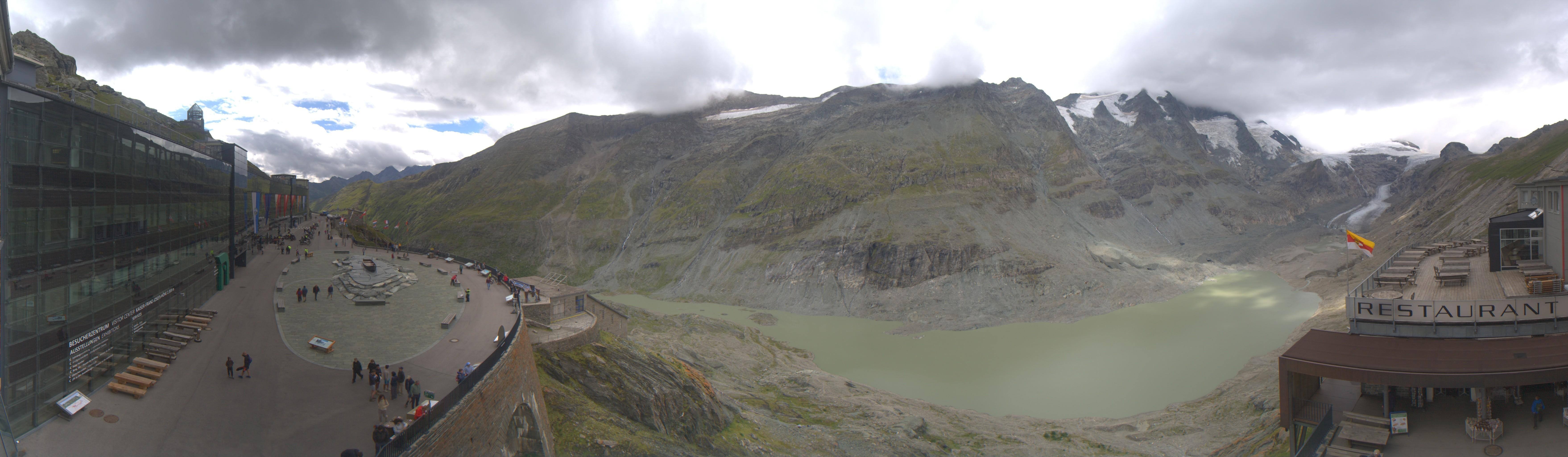Archiv Foto Webcam Großglockner: Gletscherrestaurant Freiwandeck