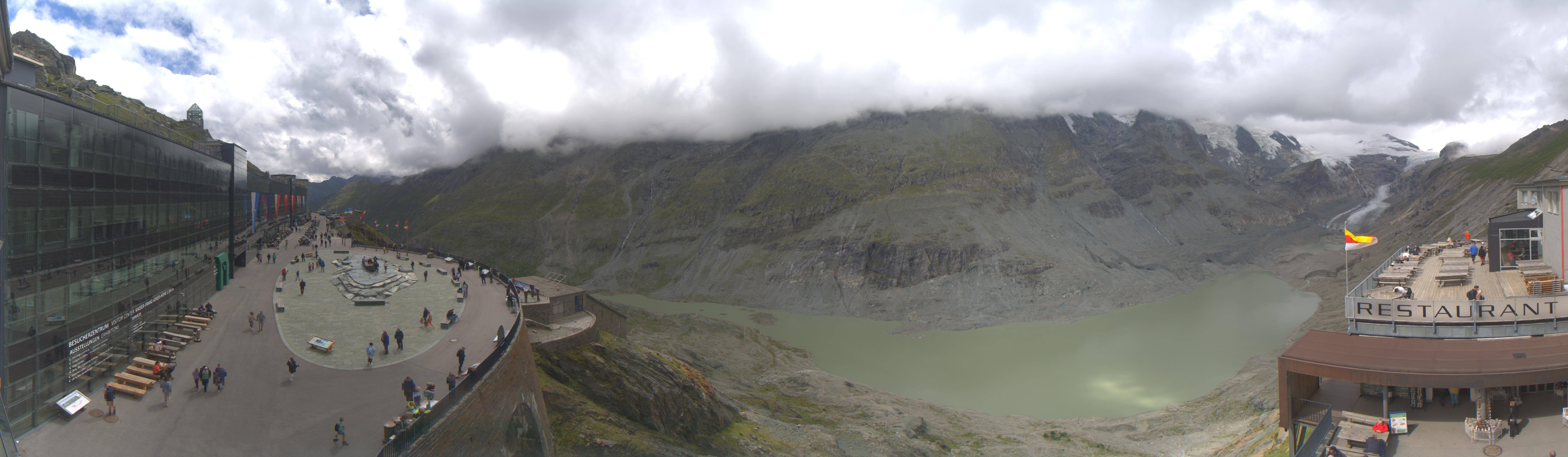 Archiv Foto Webcam Großglockner: Gletscherrestaurant Freiwandeck