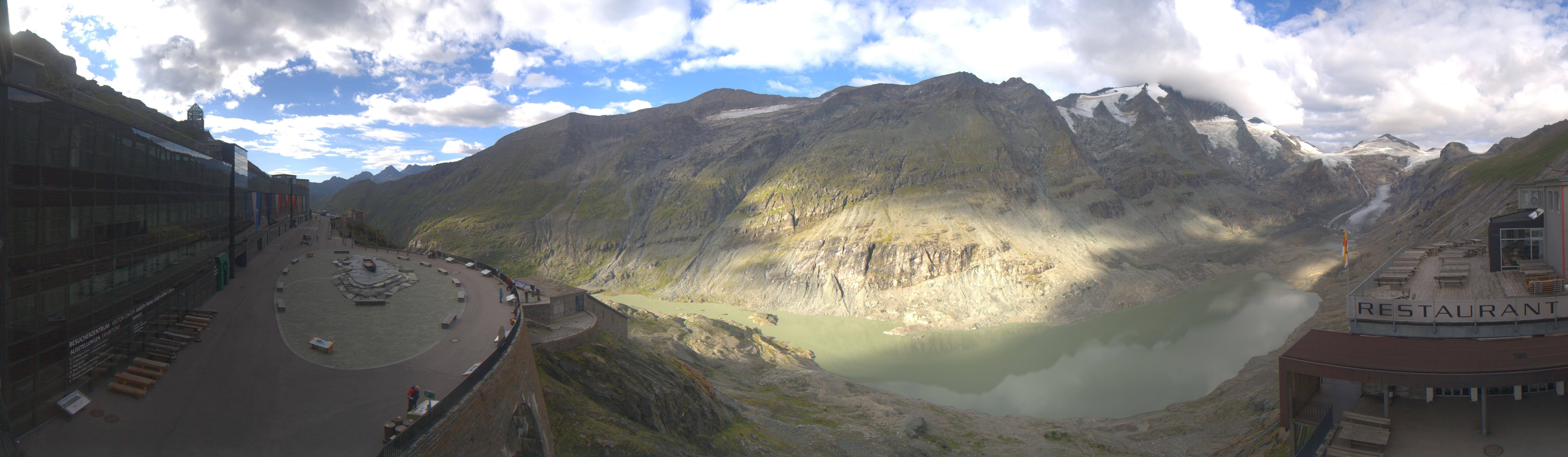 Archiv Foto Webcam Großglockner: Gletscherrestaurant Freiwandeck
