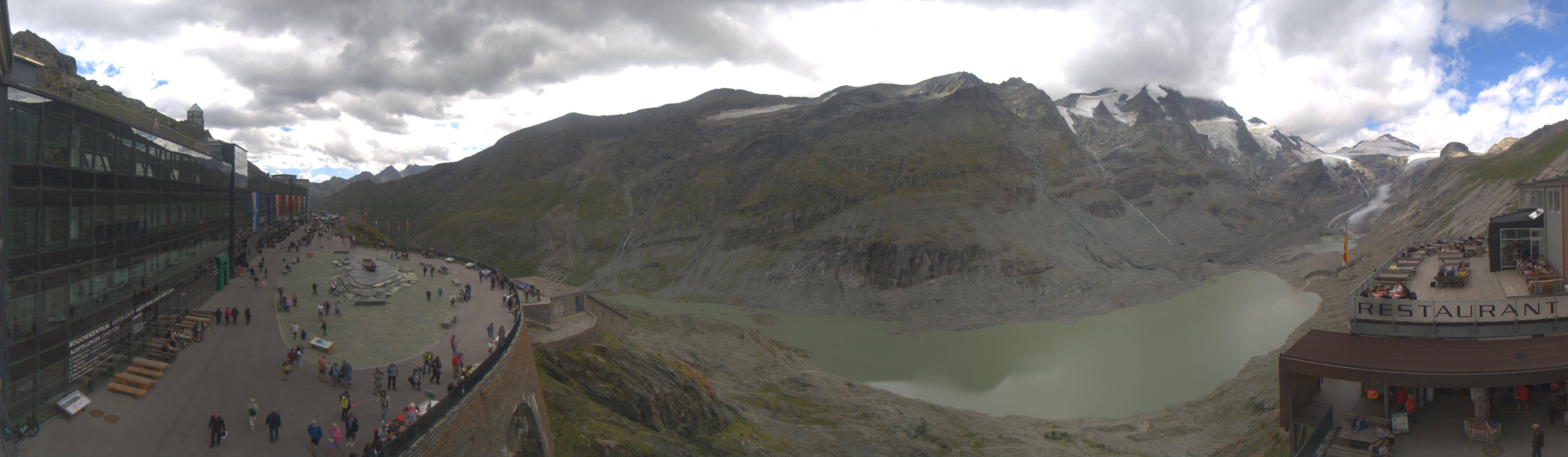 Archiv Foto Webcam Großglockner: Gletscherrestaurant Freiwandeck