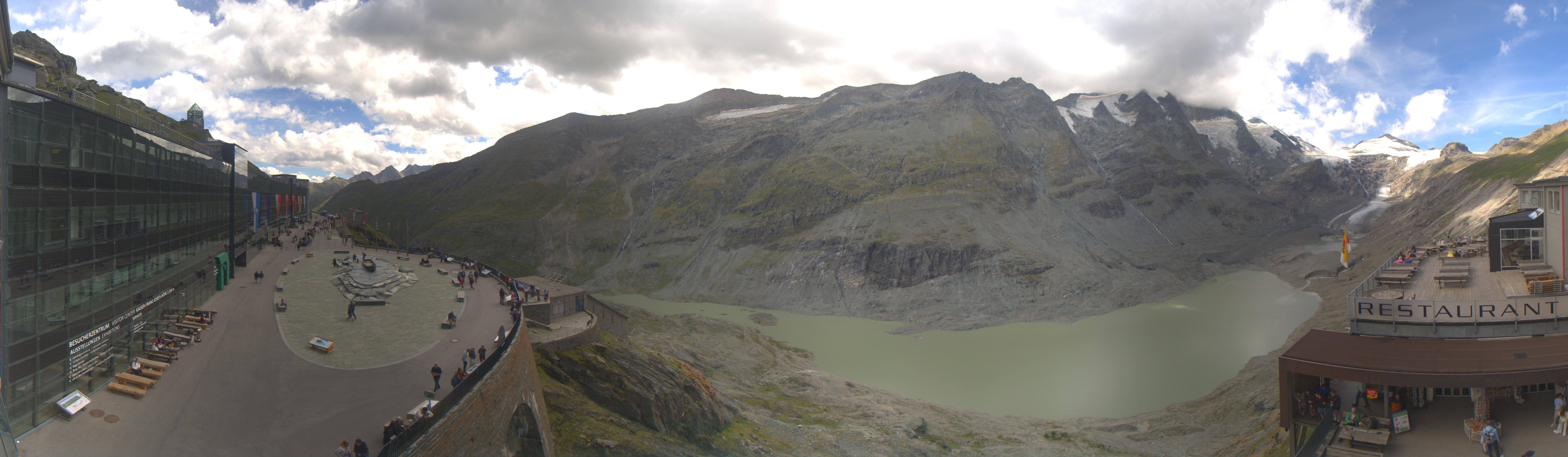Archiv Foto Webcam Großglockner: Gletscherrestaurant Freiwandeck