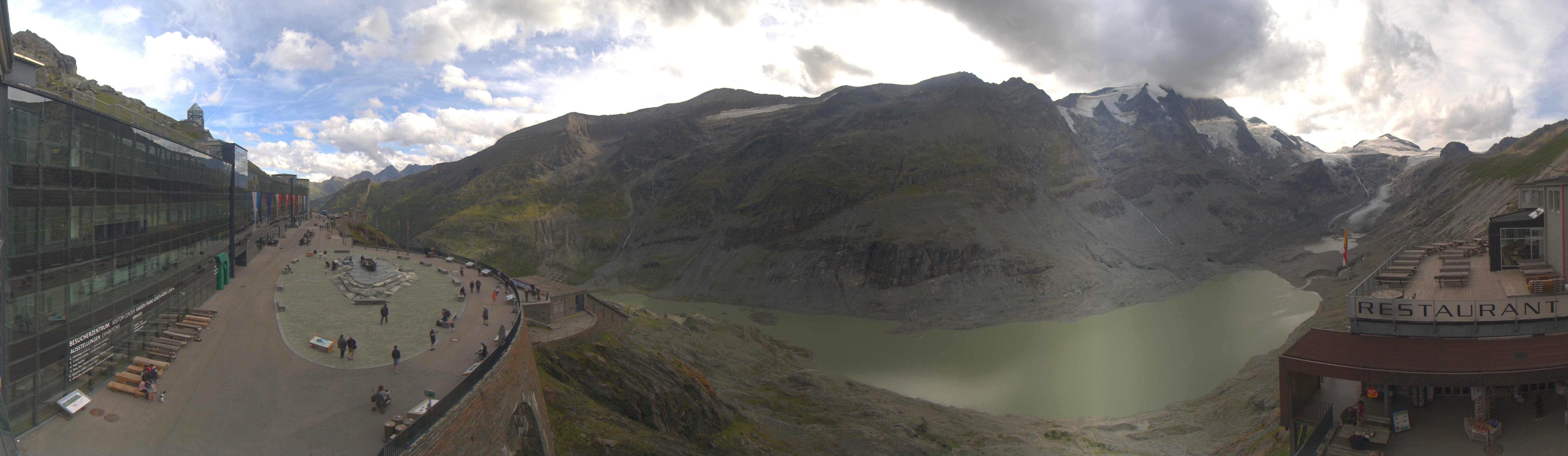 Archiv Foto Webcam Großglockner: Gletscherrestaurant Freiwandeck