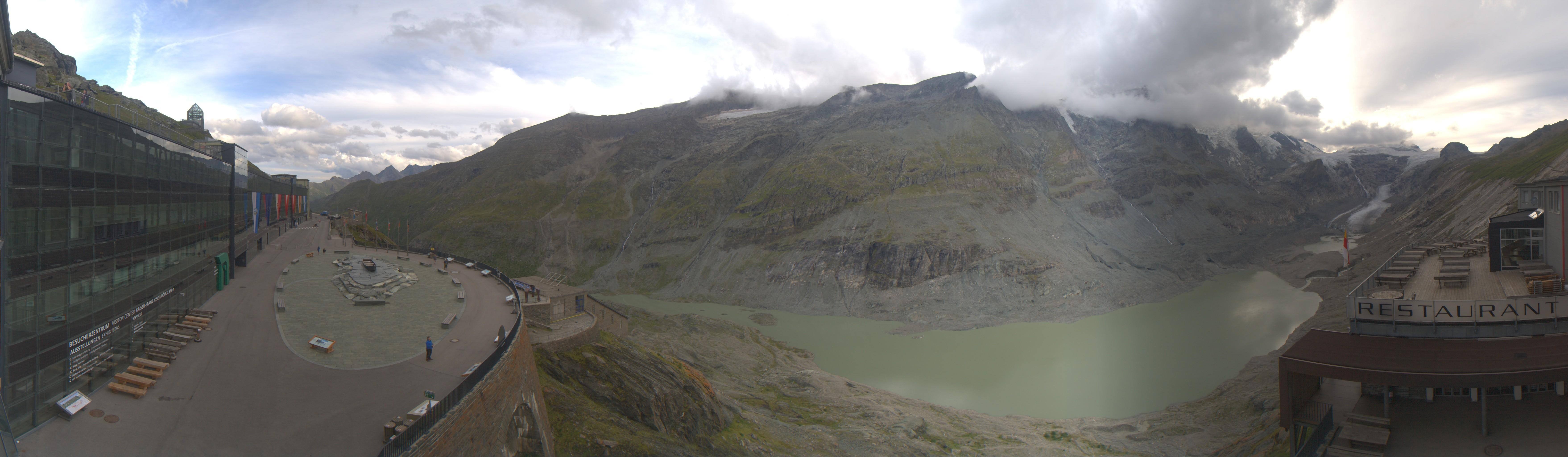 Archiv Foto Webcam Großglockner: Gletscherrestaurant Freiwandeck