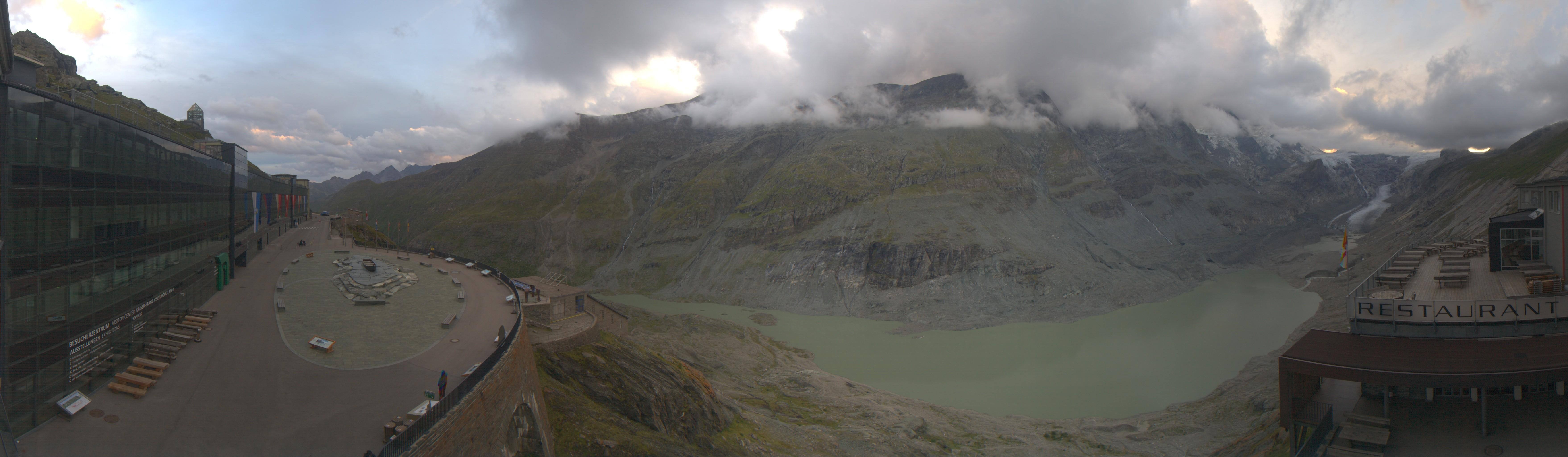 Archiv Foto Webcam Großglockner: Gletscherrestaurant Freiwandeck