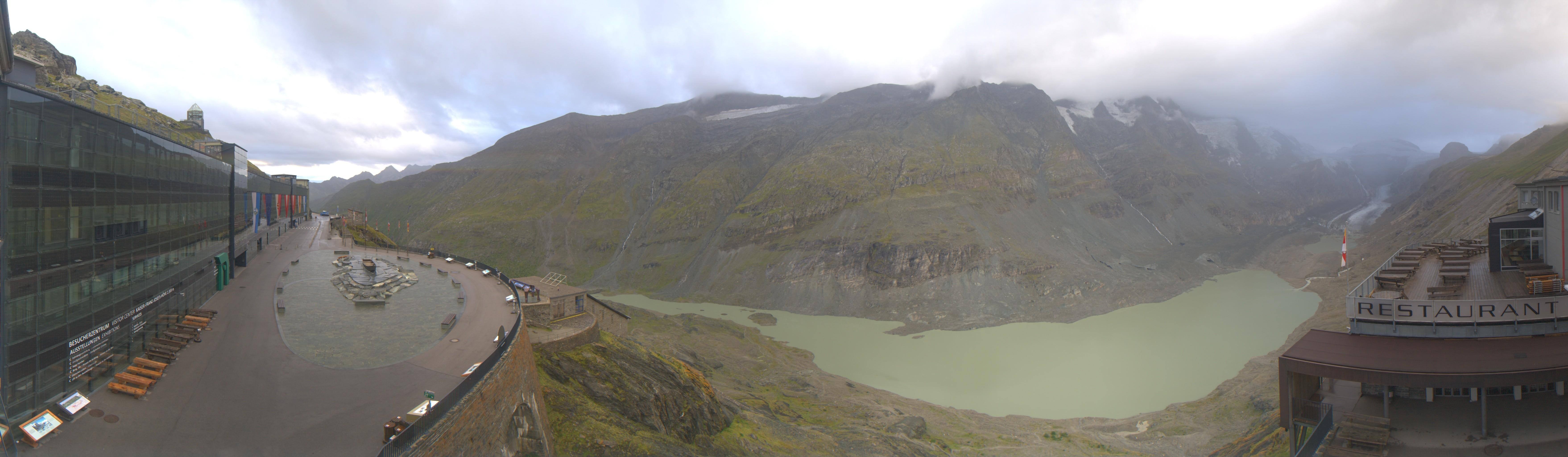 Archiv Foto Webcam Großglockner: Gletscherrestaurant Freiwandeck