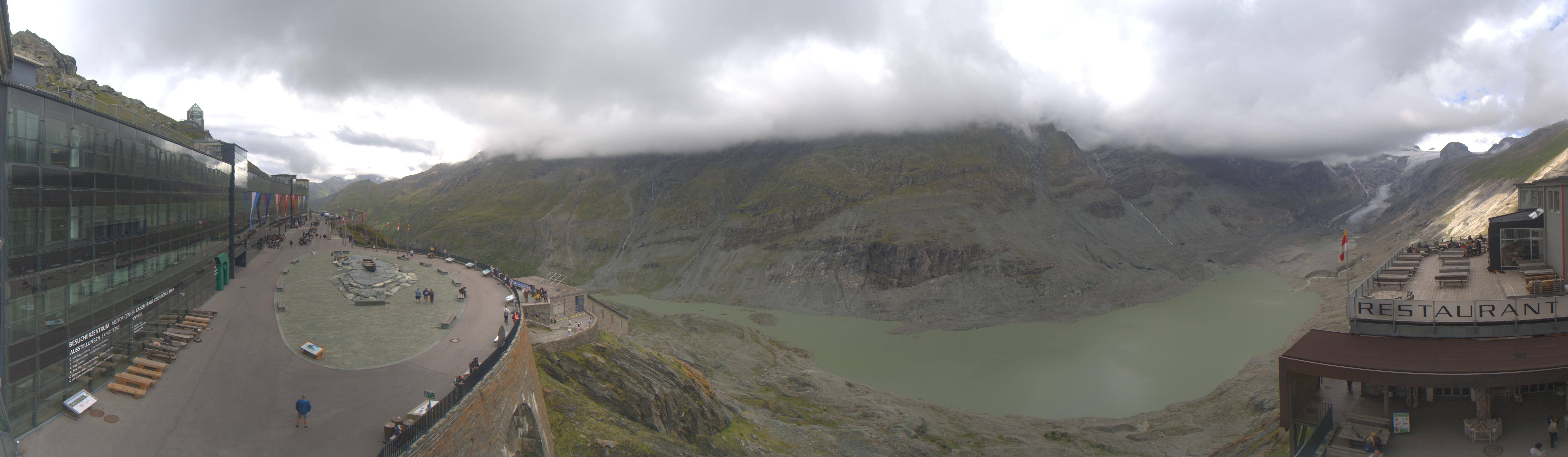 Archiv Foto Webcam Großglockner: Gletscherrestaurant Freiwandeck