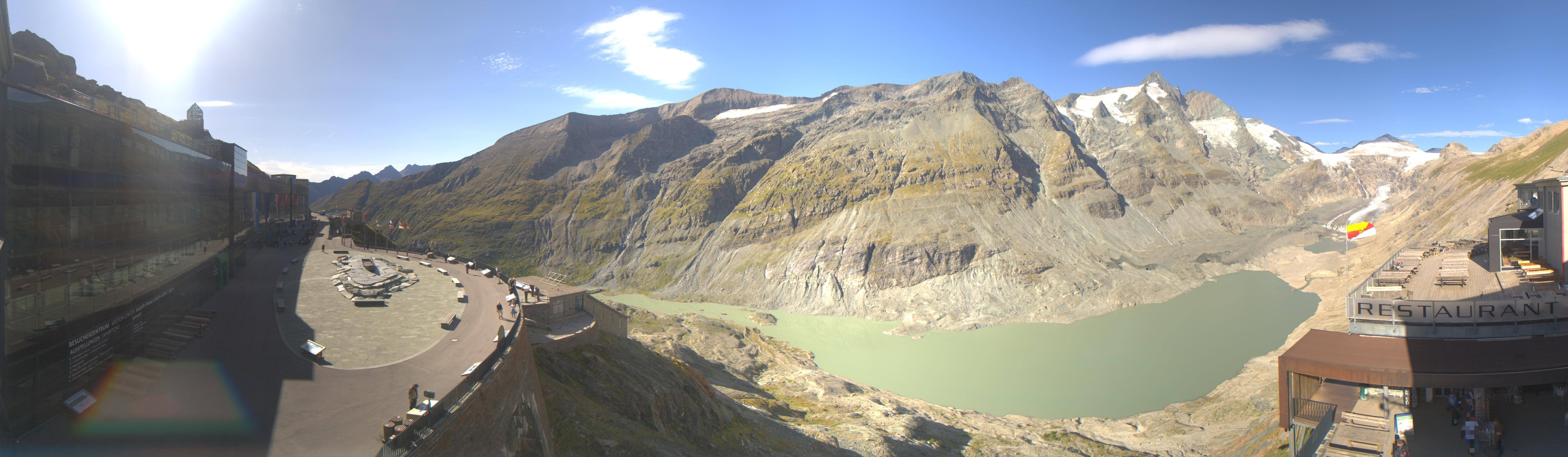 Archiv Foto Webcam Großglockner: Gletscherrestaurant Freiwandeck