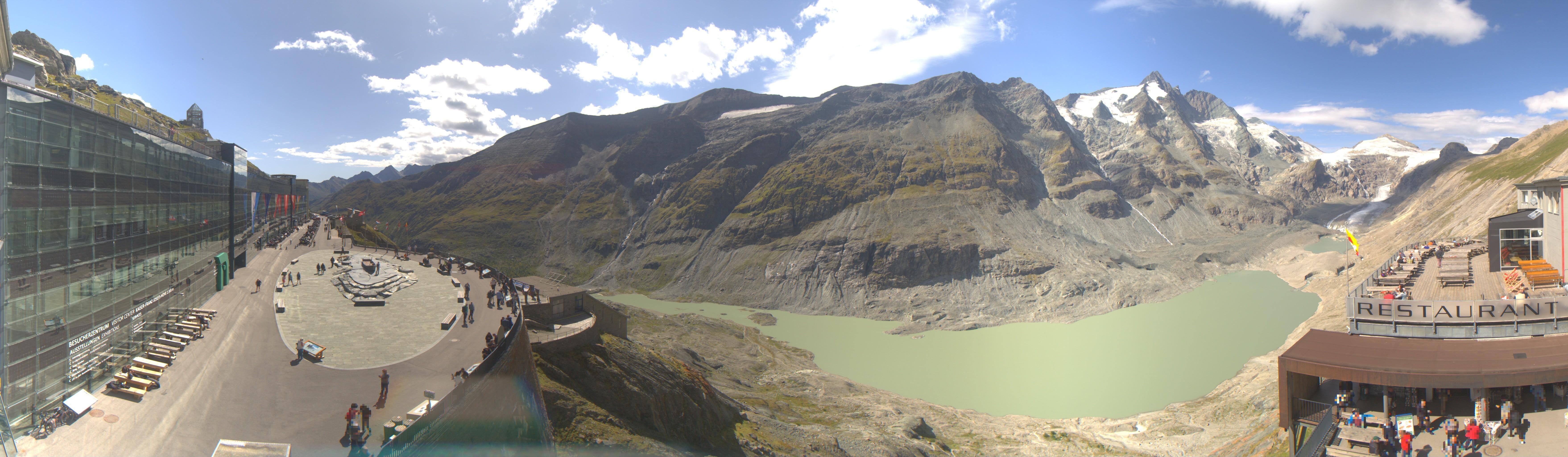 Archiv Foto Webcam Großglockner: Gletscherrestaurant Freiwandeck
