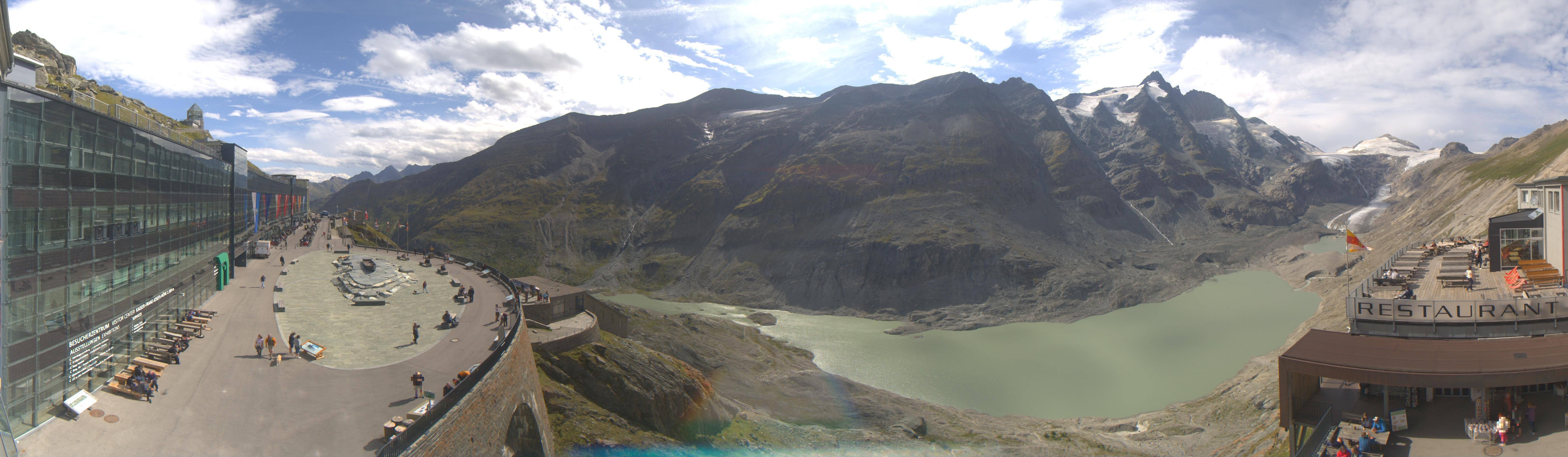 Archiv Foto Webcam Großglockner: Gletscherrestaurant Freiwandeck
