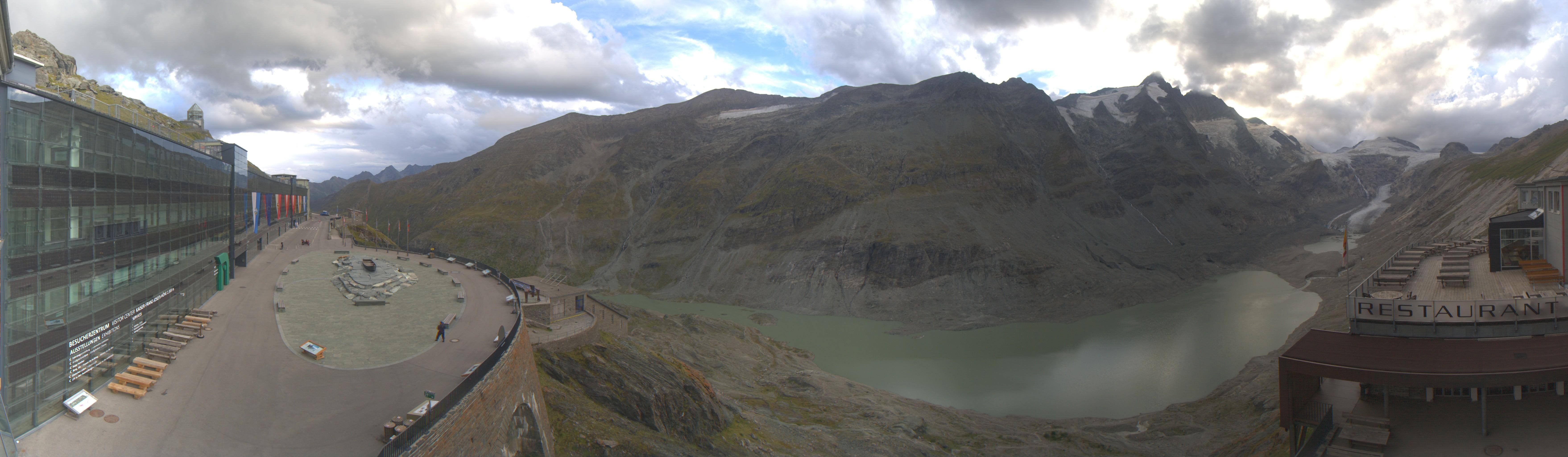 Archiv Foto Webcam Großglockner: Gletscherrestaurant Freiwandeck