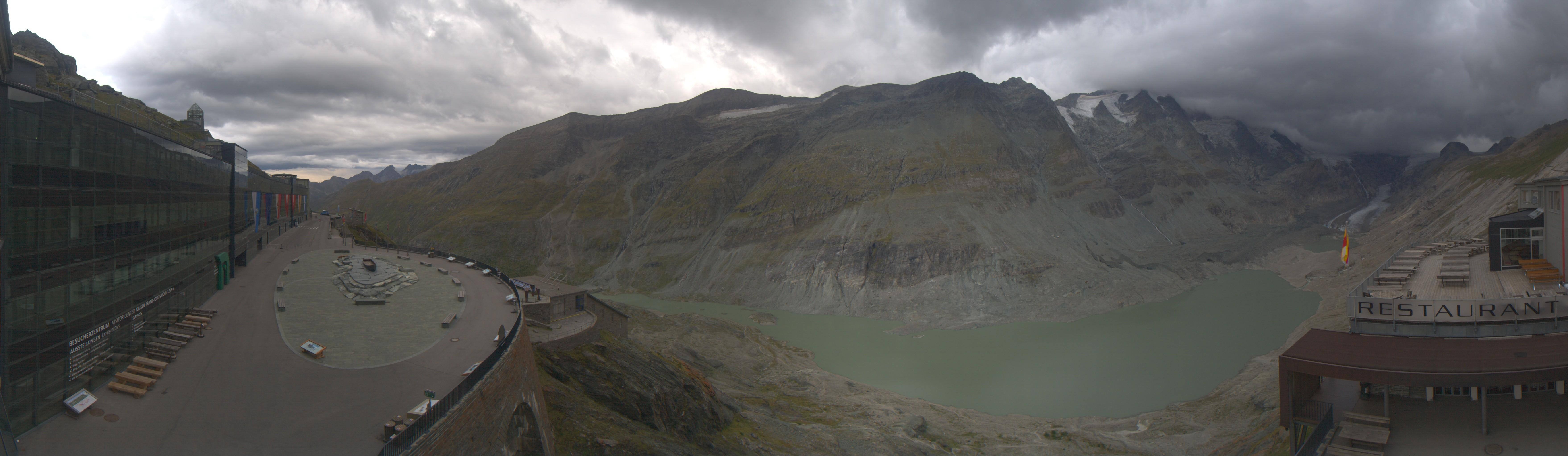 Archiv Foto Webcam Großglockner: Gletscherrestaurant Freiwandeck