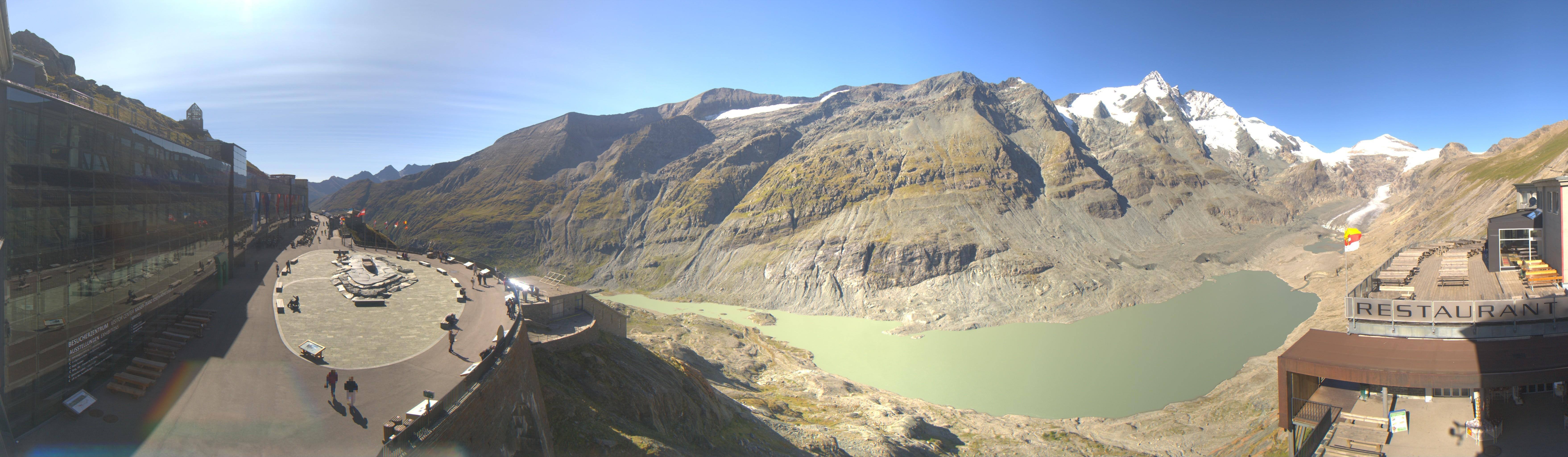 Archiv Foto Webcam Großglockner: Gletscherrestaurant Freiwandeck
