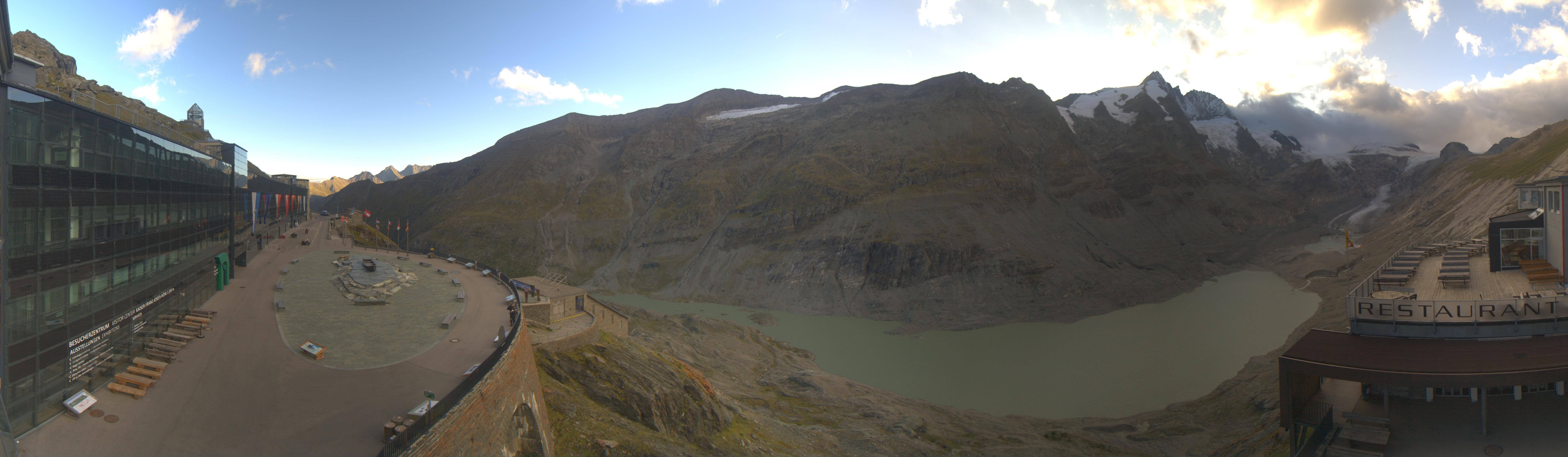 Archiv Foto Webcam Großglockner: Gletscherrestaurant Freiwandeck
