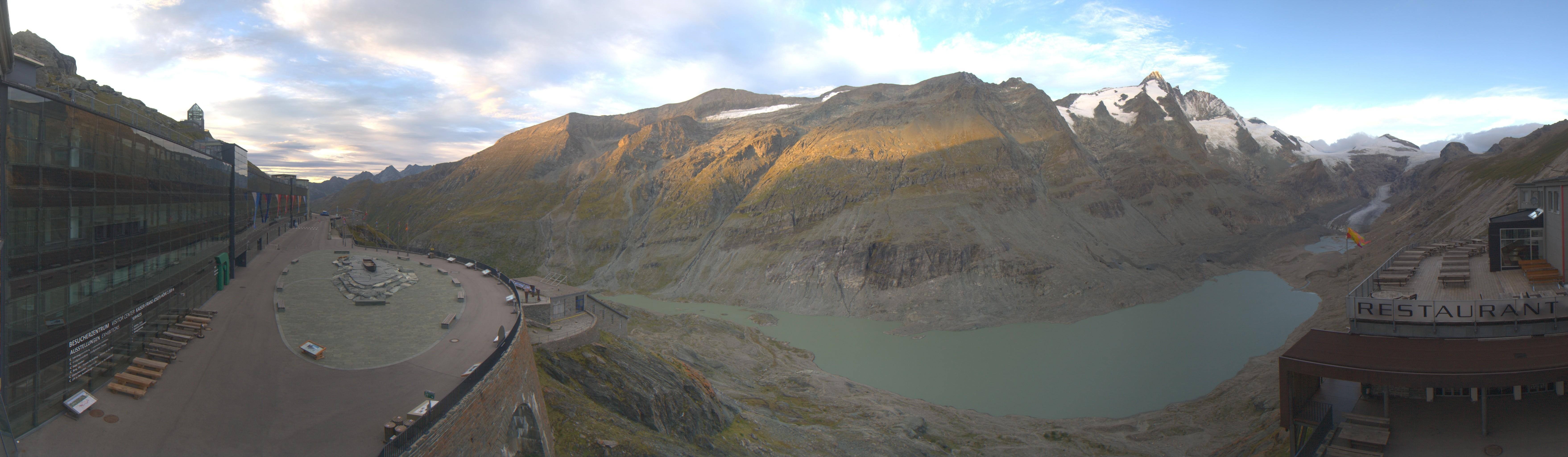Archiv Foto Webcam Großglockner: Gletscherrestaurant Freiwandeck