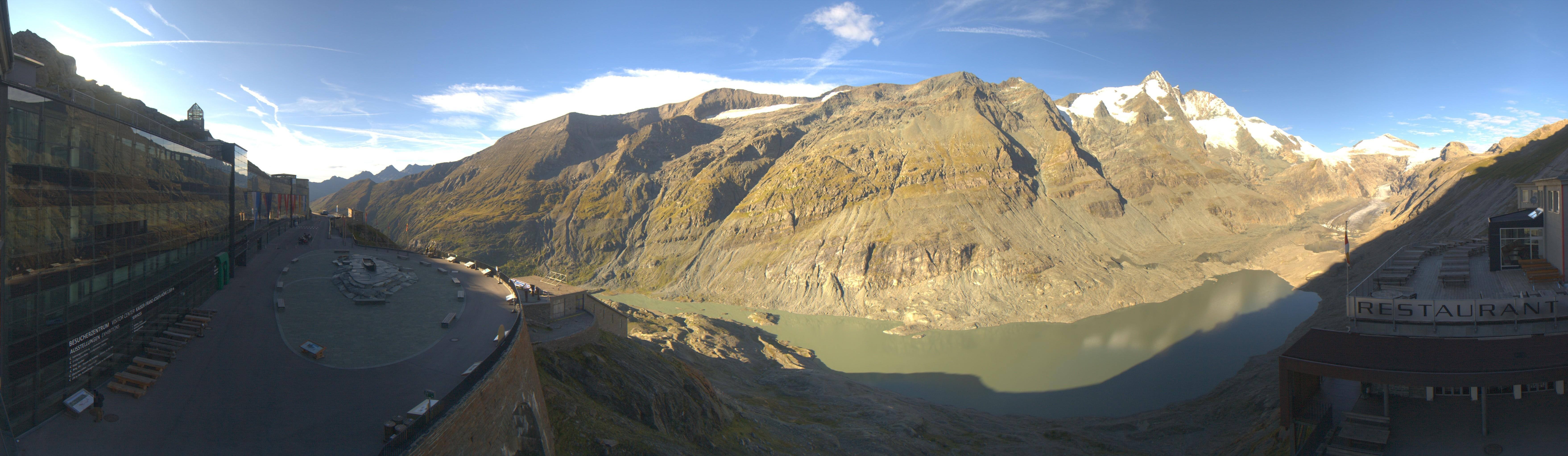 Archiv Foto Webcam Großglockner: Gletscherrestaurant Freiwandeck