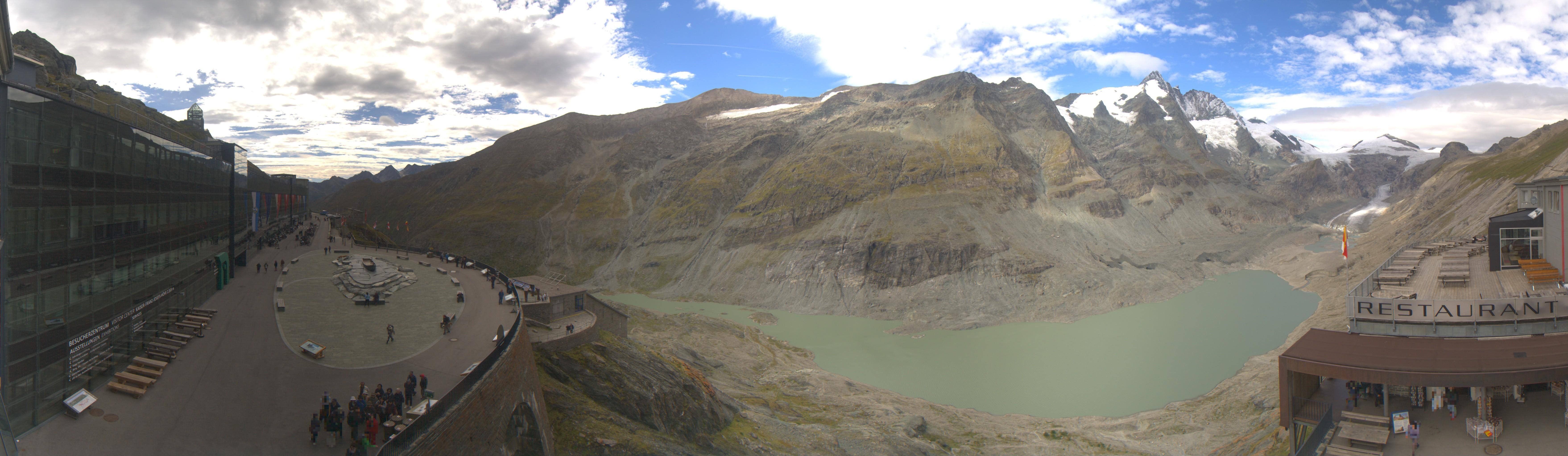 Archiv Foto Webcam Großglockner: Gletscherrestaurant Freiwandeck