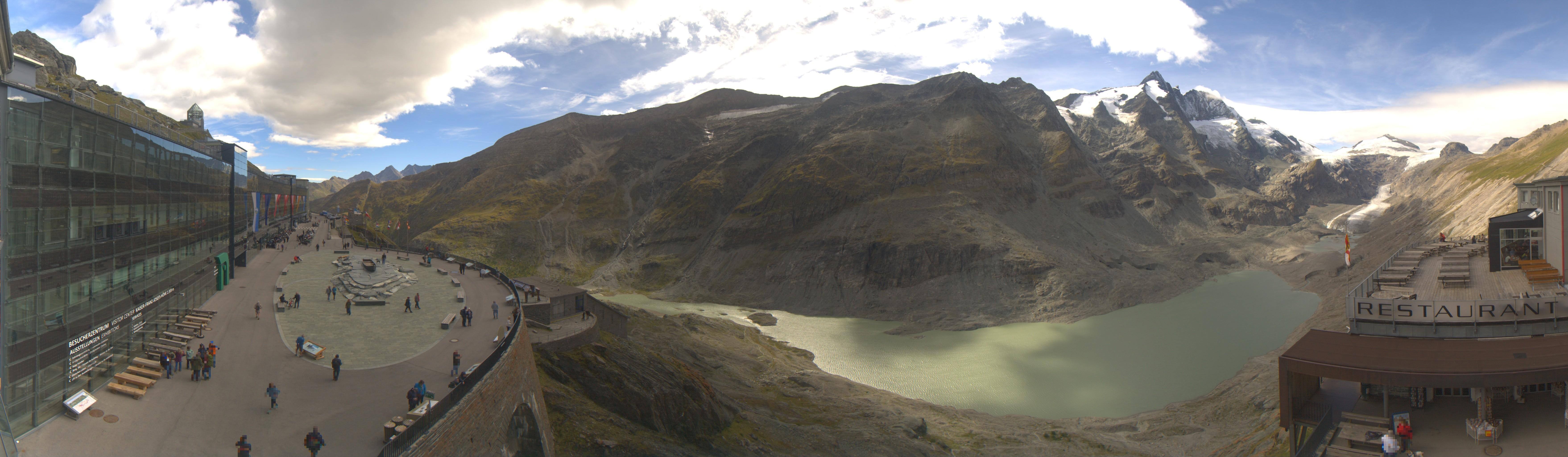 Archiv Foto Webcam Großglockner: Gletscherrestaurant Freiwandeck