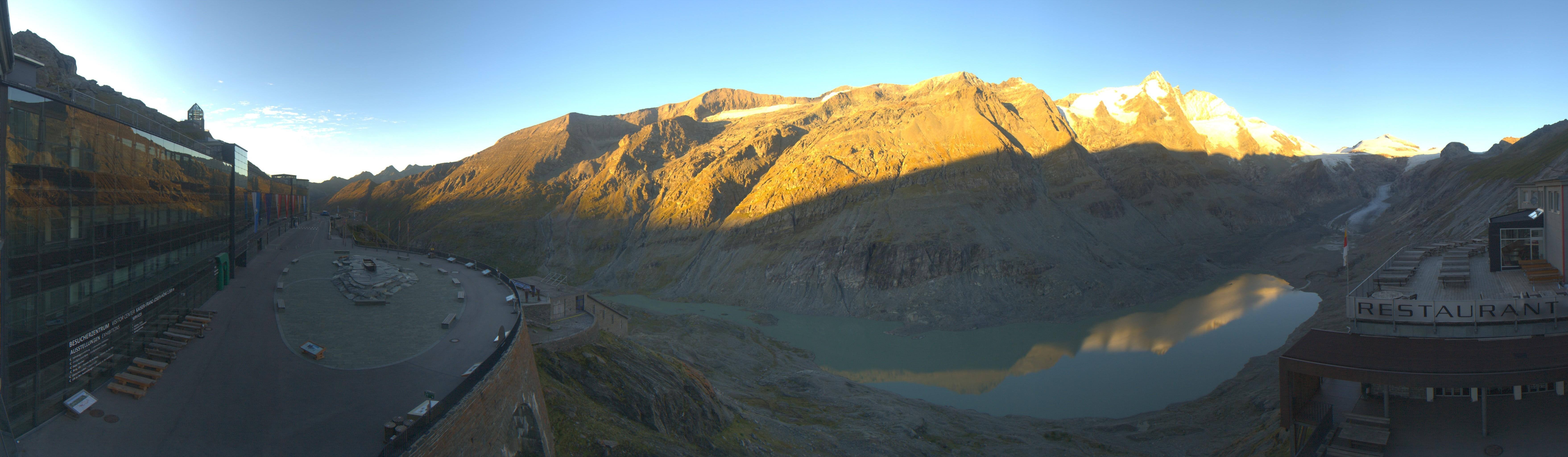 Archiv Foto Webcam Großglockner: Gletscherrestaurant Freiwandeck