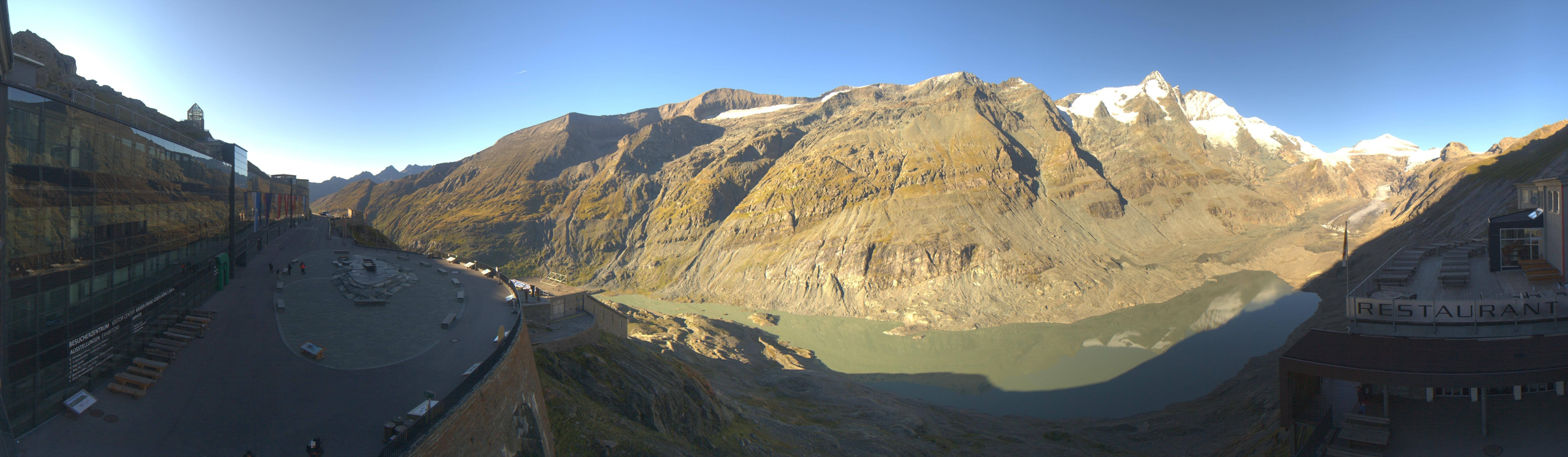 Archiv Foto Webcam Großglockner: Gletscherrestaurant Freiwandeck