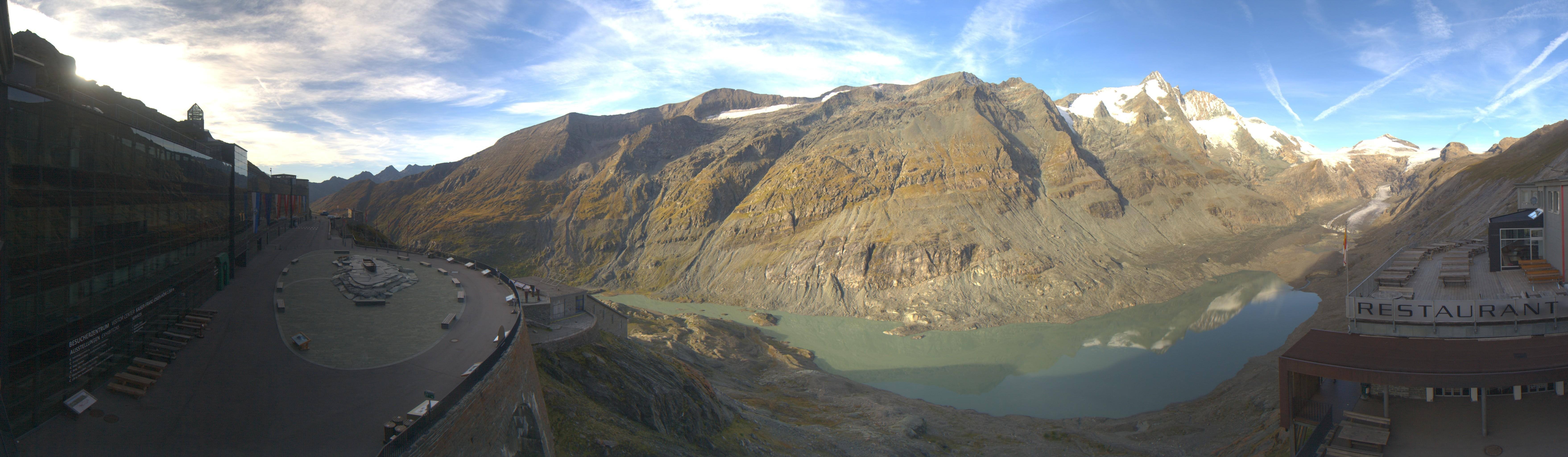 Archiv Foto Webcam Großglockner: Gletscherrestaurant Freiwandeck