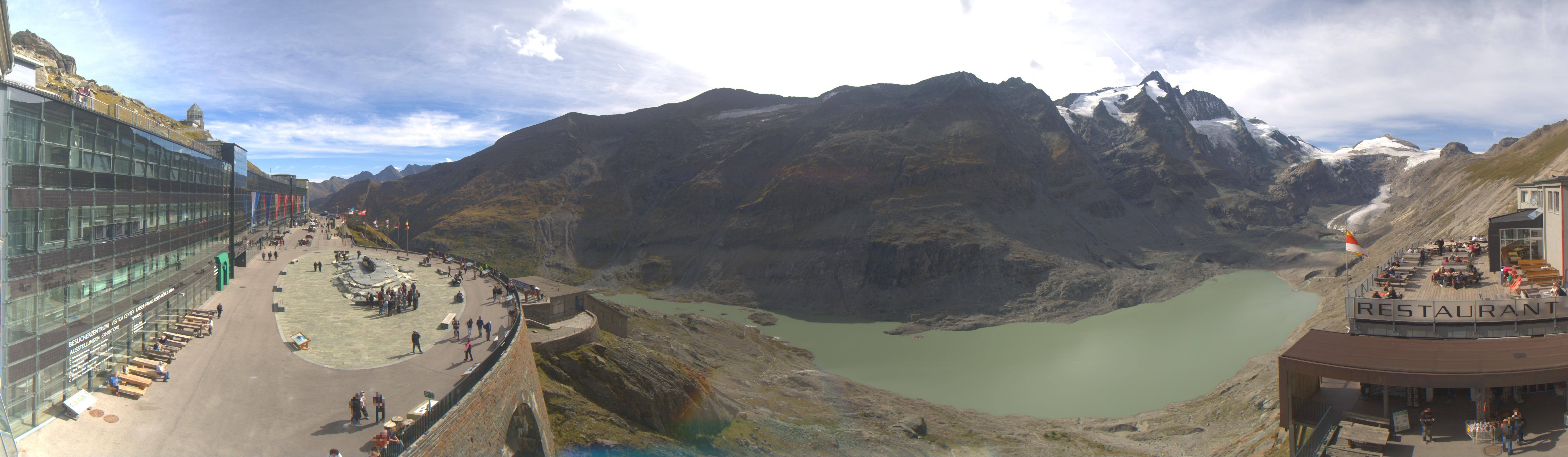 Archiv Foto Webcam Großglockner: Gletscherrestaurant Freiwandeck