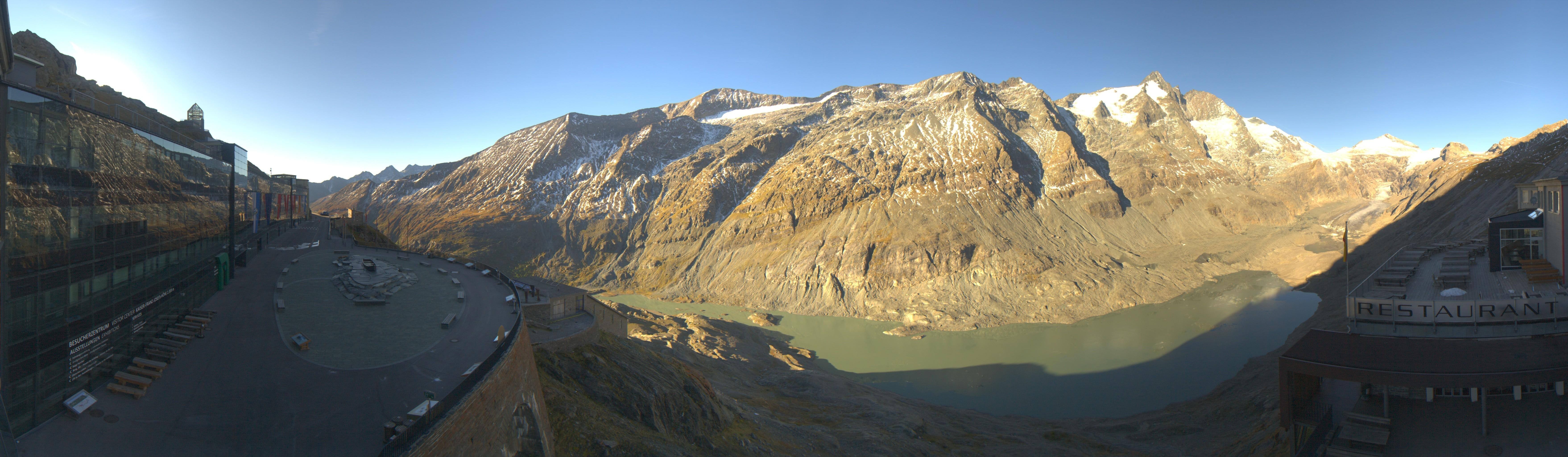 Archiv Foto Webcam Großglockner: Gletscherrestaurant Freiwandeck