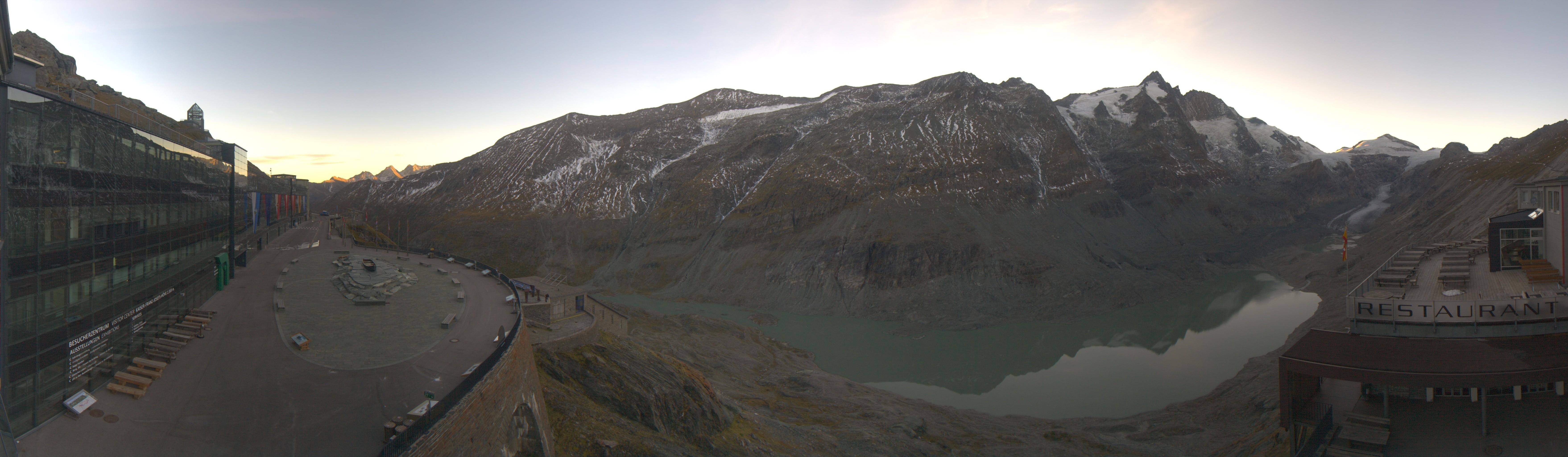 Archiv Foto Webcam Großglockner: Gletscherrestaurant Freiwandeck