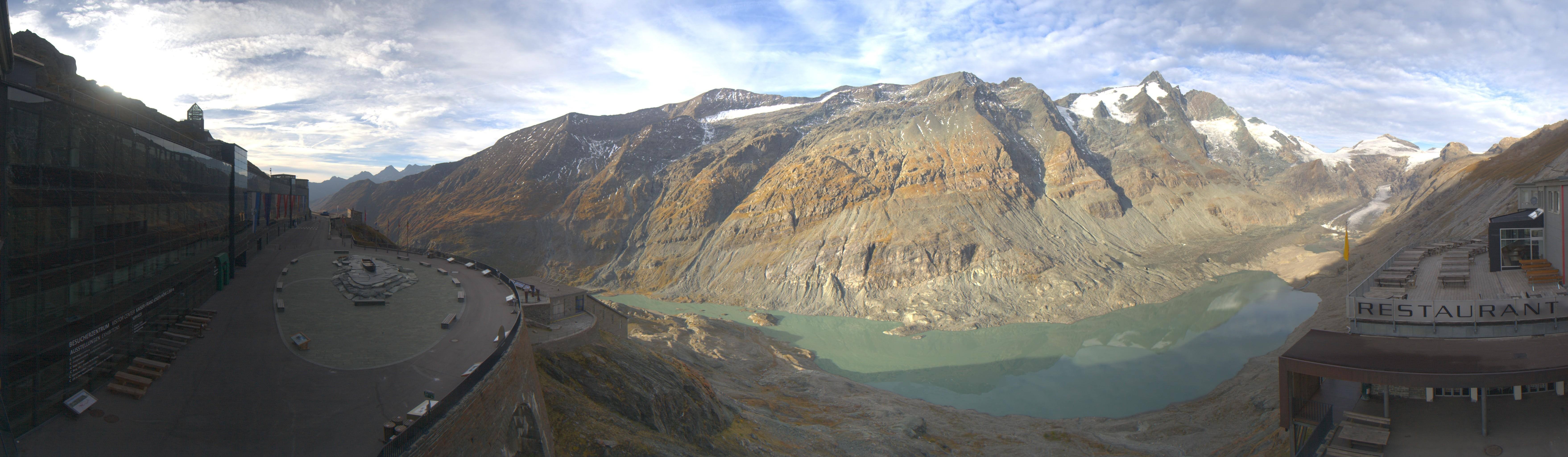 Archived image Webcam Großglockner - Restaurant Freiwandeck