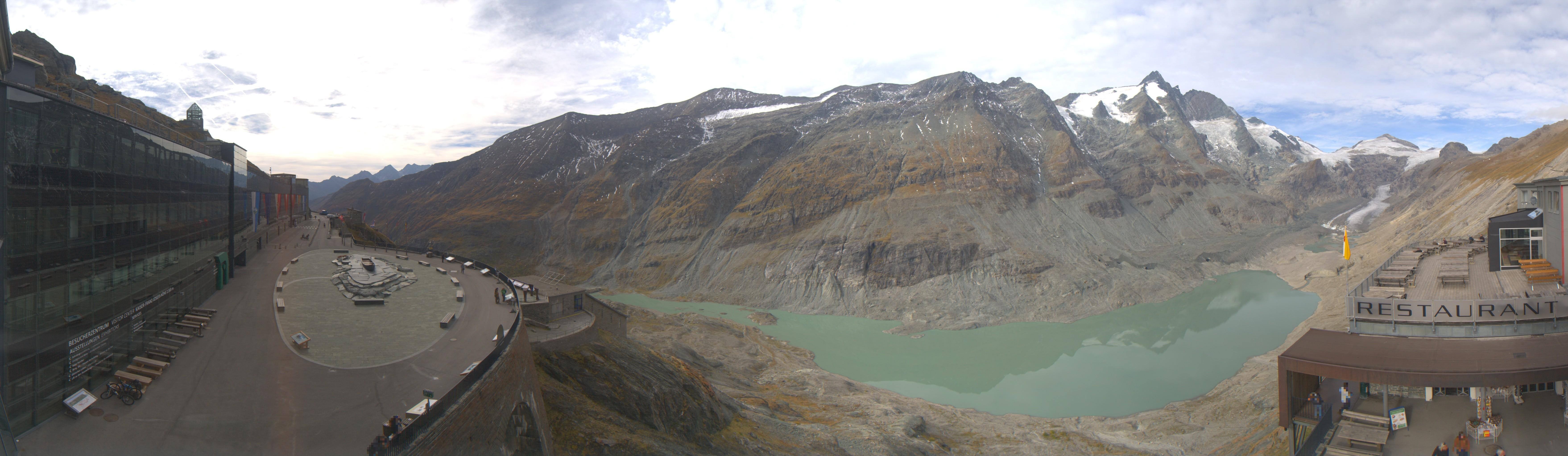 Archived image Webcam Großglockner - Restaurant Freiwandeck