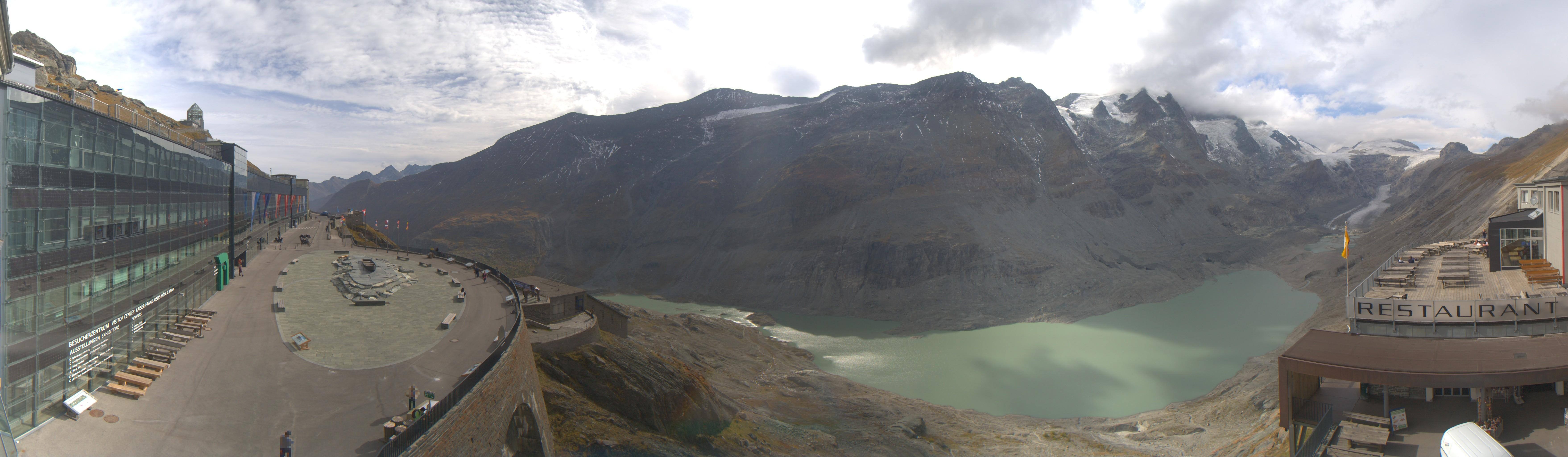 Archived image Webcam Großglockner - Restaurant Freiwandeck