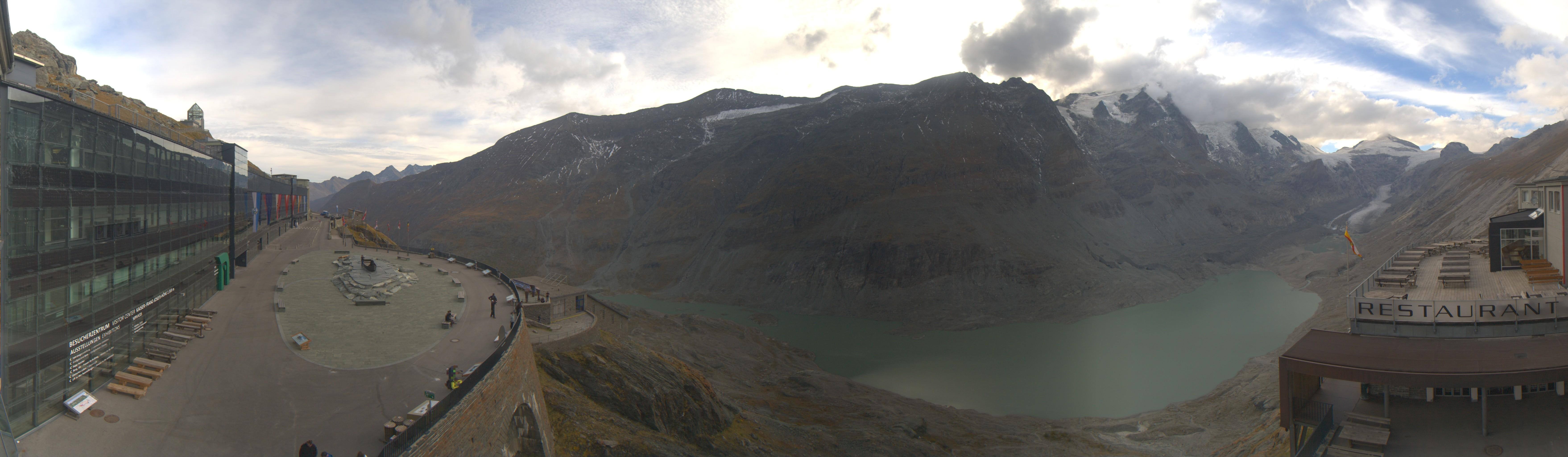 Archived image Webcam Großglockner - Restaurant Freiwandeck