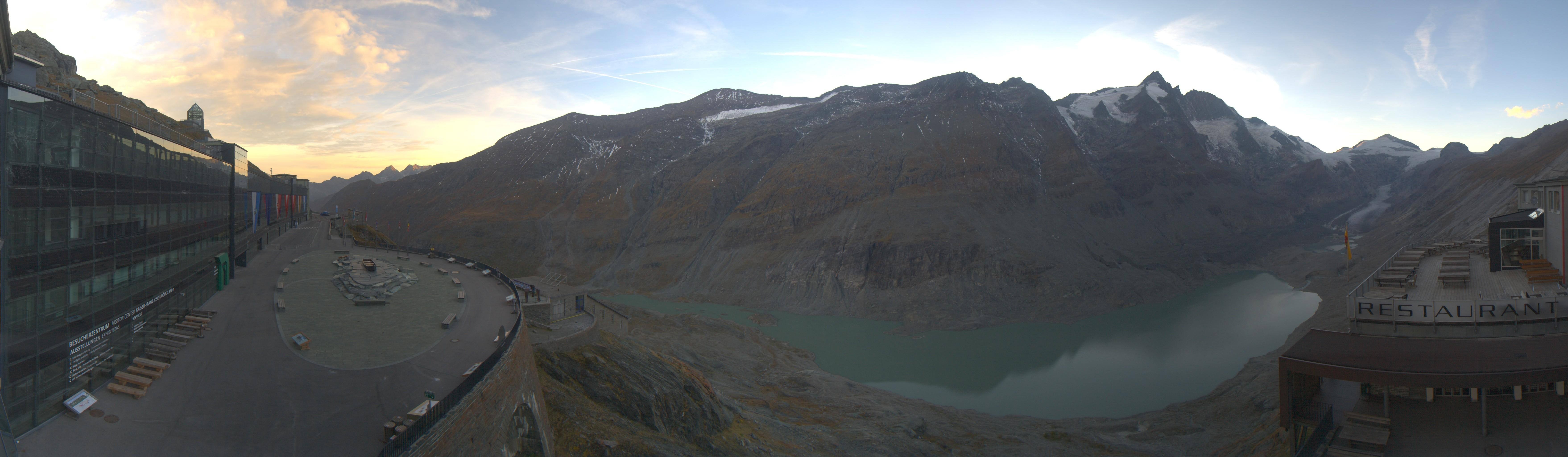 Archived image Webcam Großglockner - Restaurant Freiwandeck